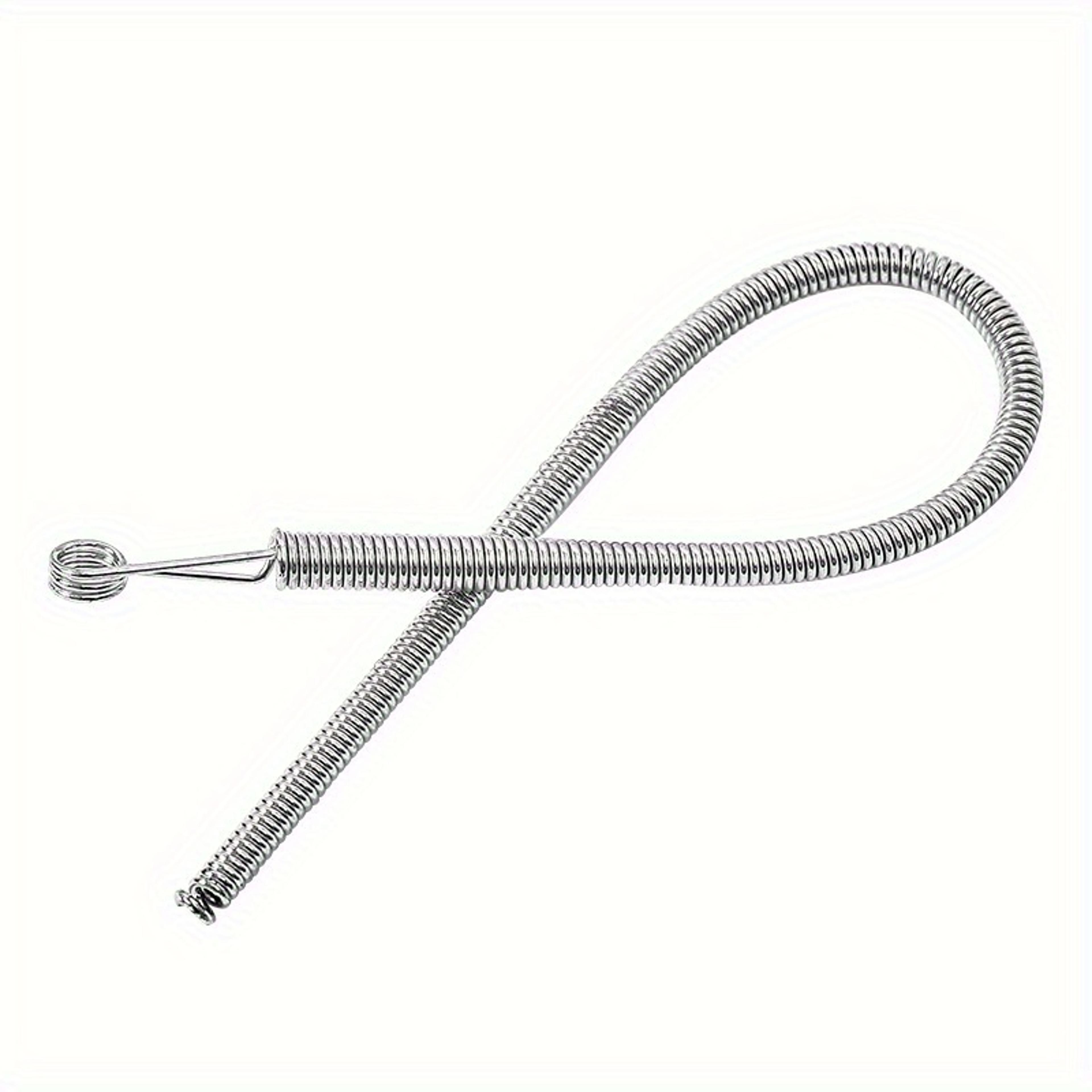 bendable spring drawstring threader clip, elastic band lace cord, flexible drawstring thread diy sewing accessories