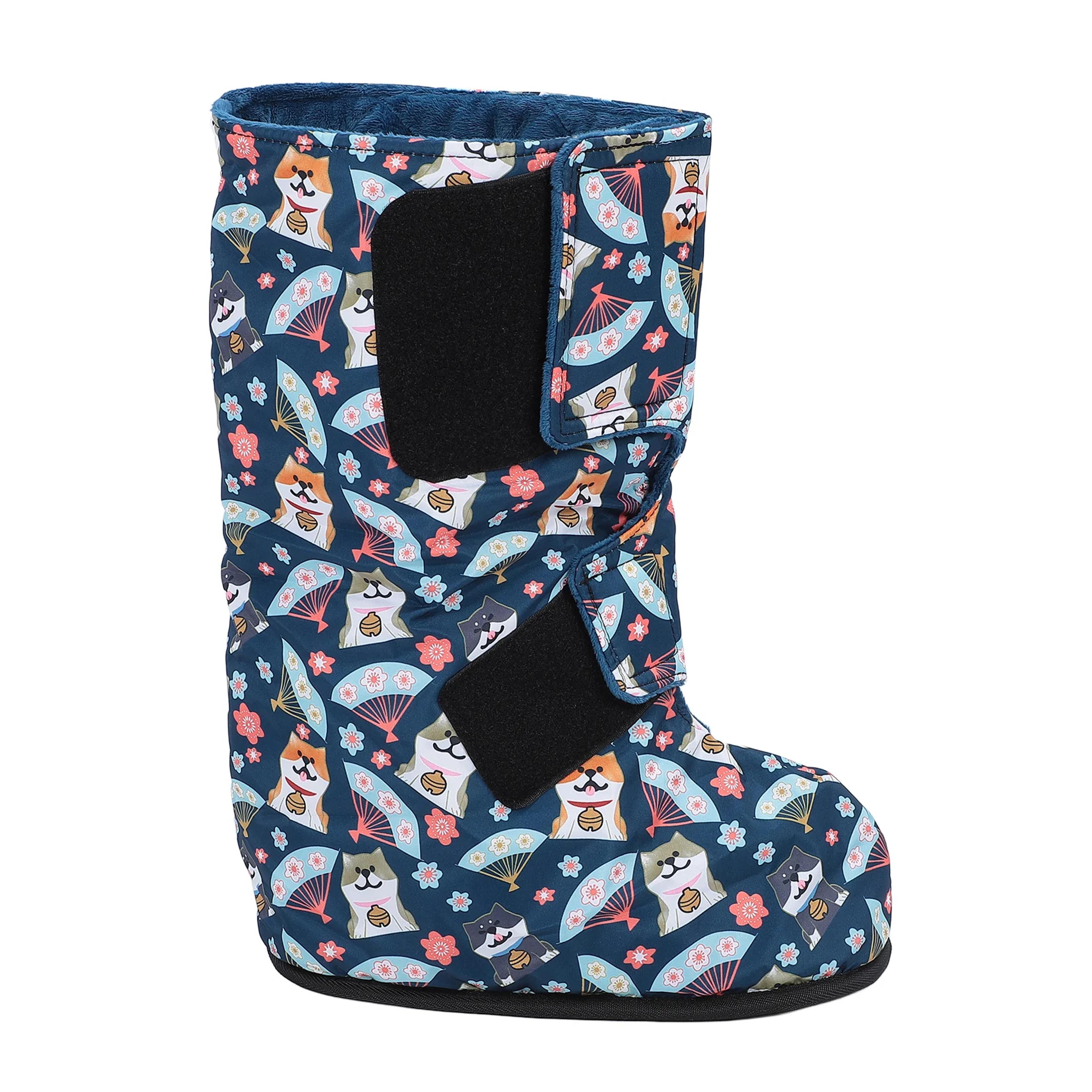 plaster foot cover walking boot shoe cover walking boot protector cover washable non slip soft plaster foot warm socks