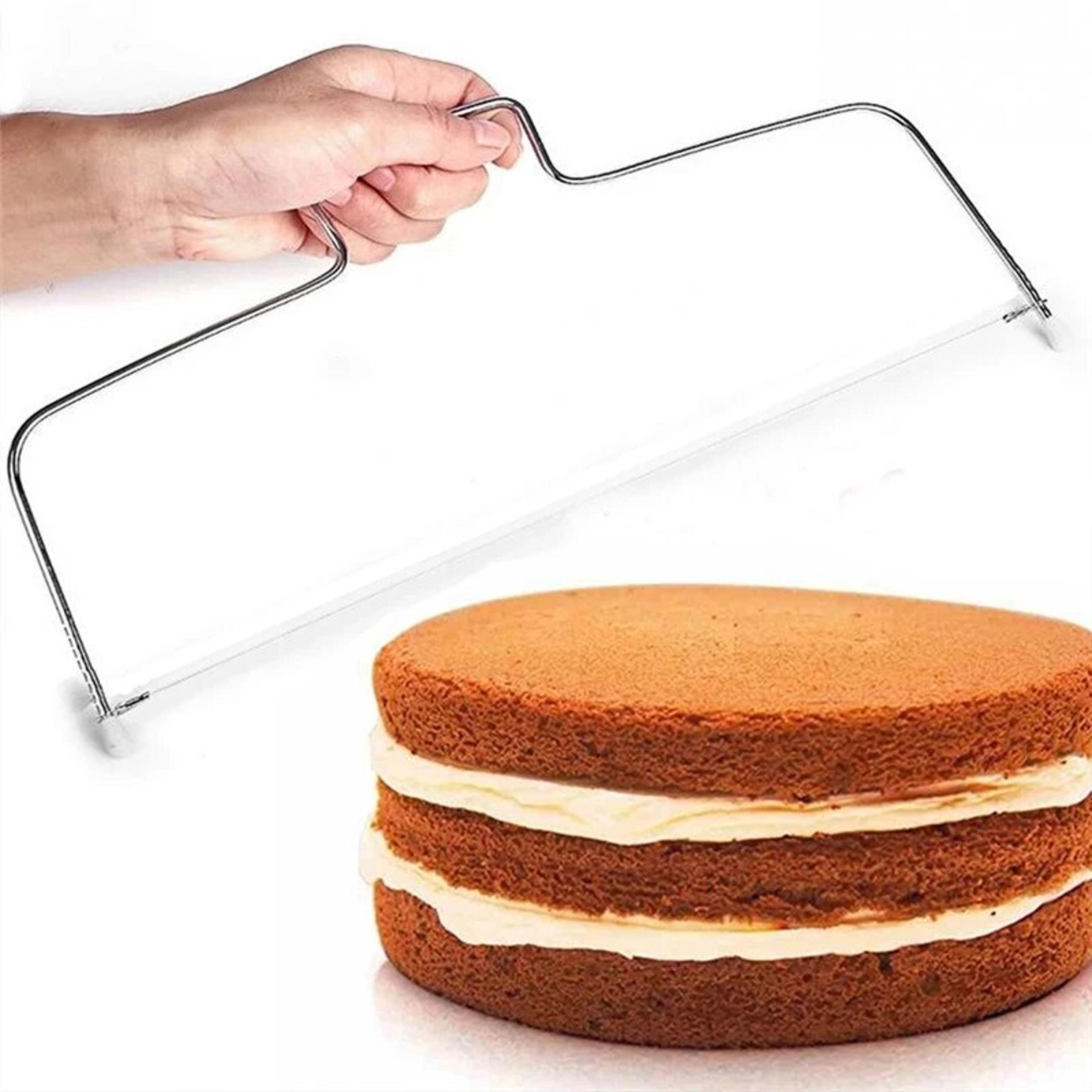 adjustable height line cake cut slicer, stainless steel cake decorating mold for diy bakeware