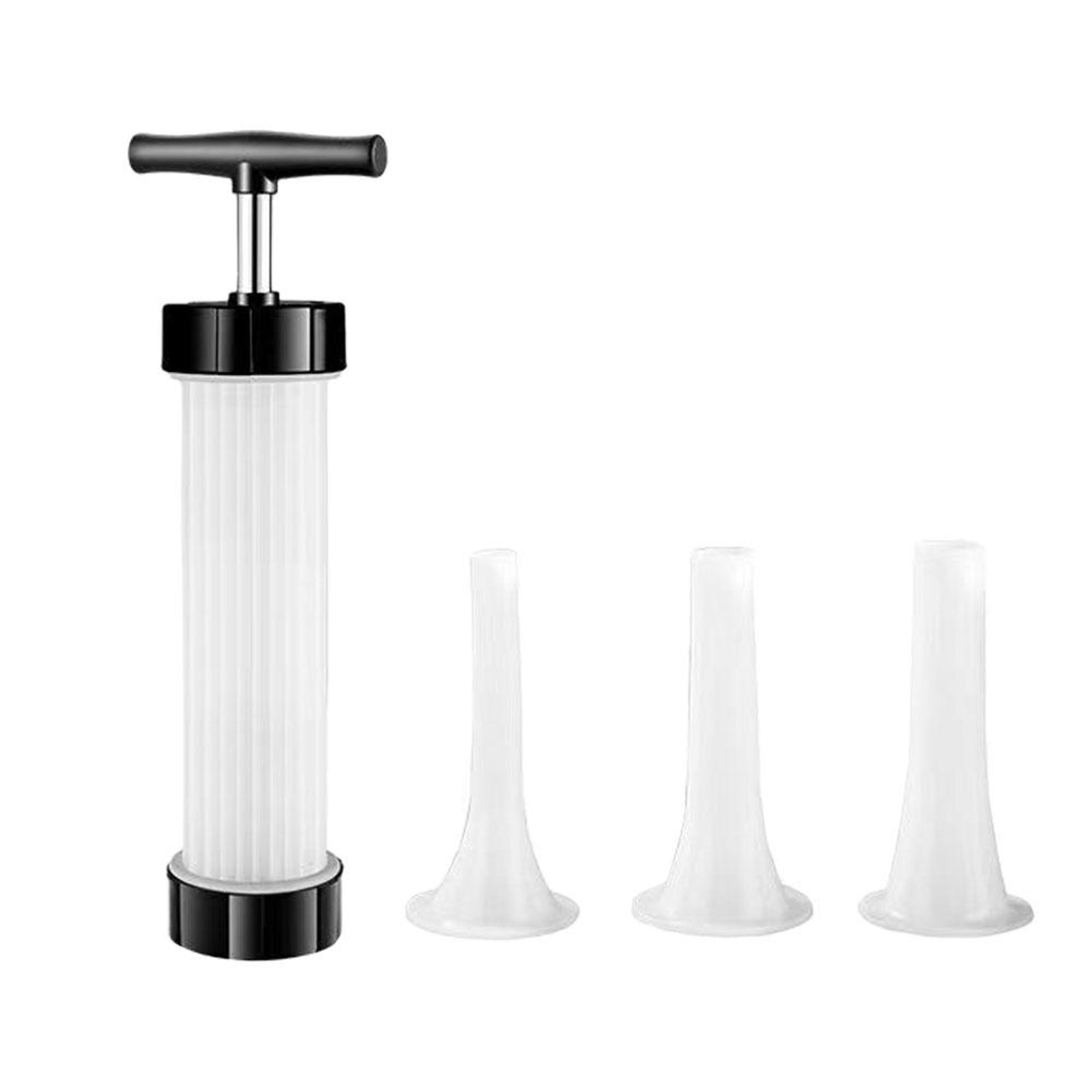 manual sausage stuffer machine, homemade sausage stuffing syringe, kitchen gadgets for perfect sausage making