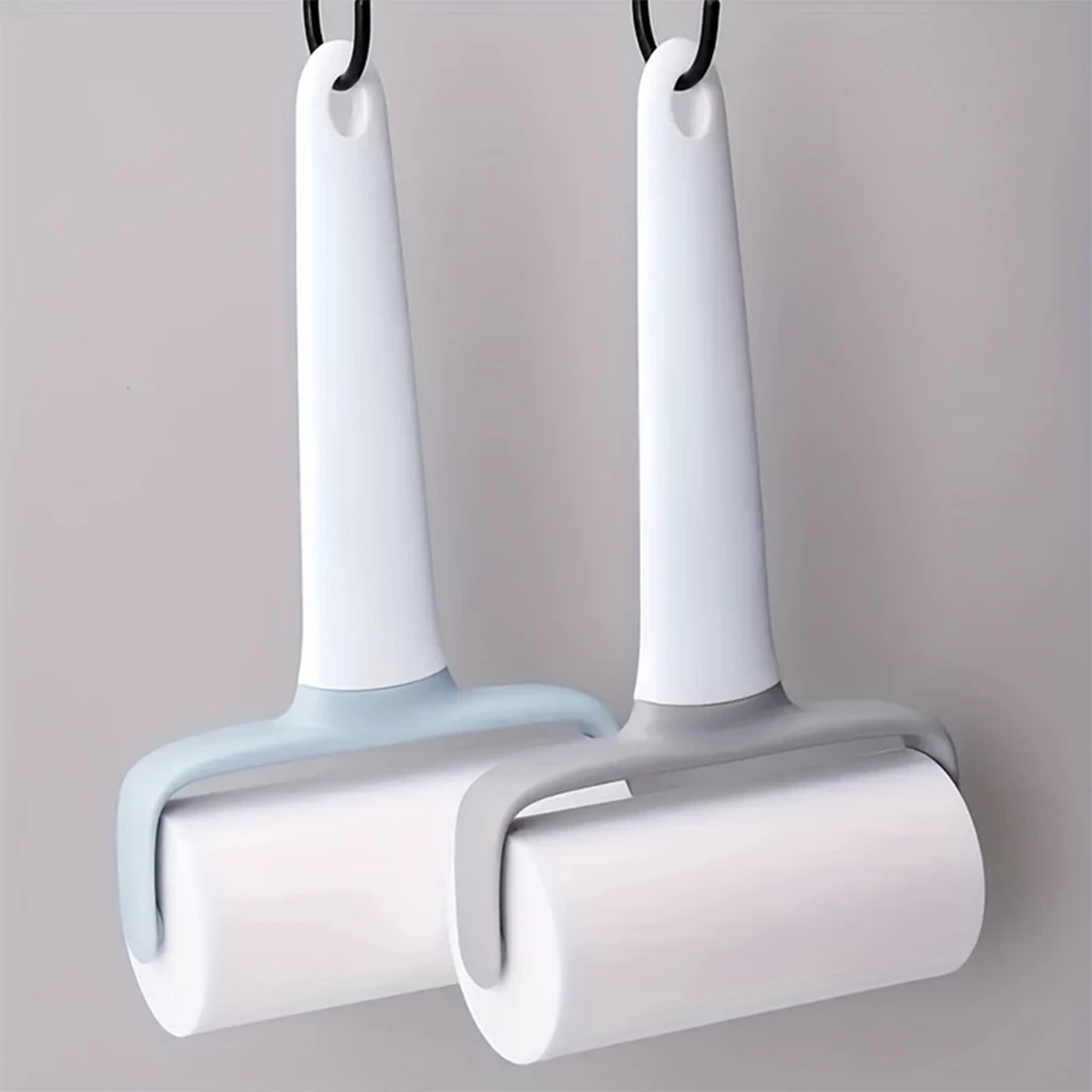 hand-held roller with handle, rolling pin for household baking, rectangular roller for pressing noodle and dumpling skin
