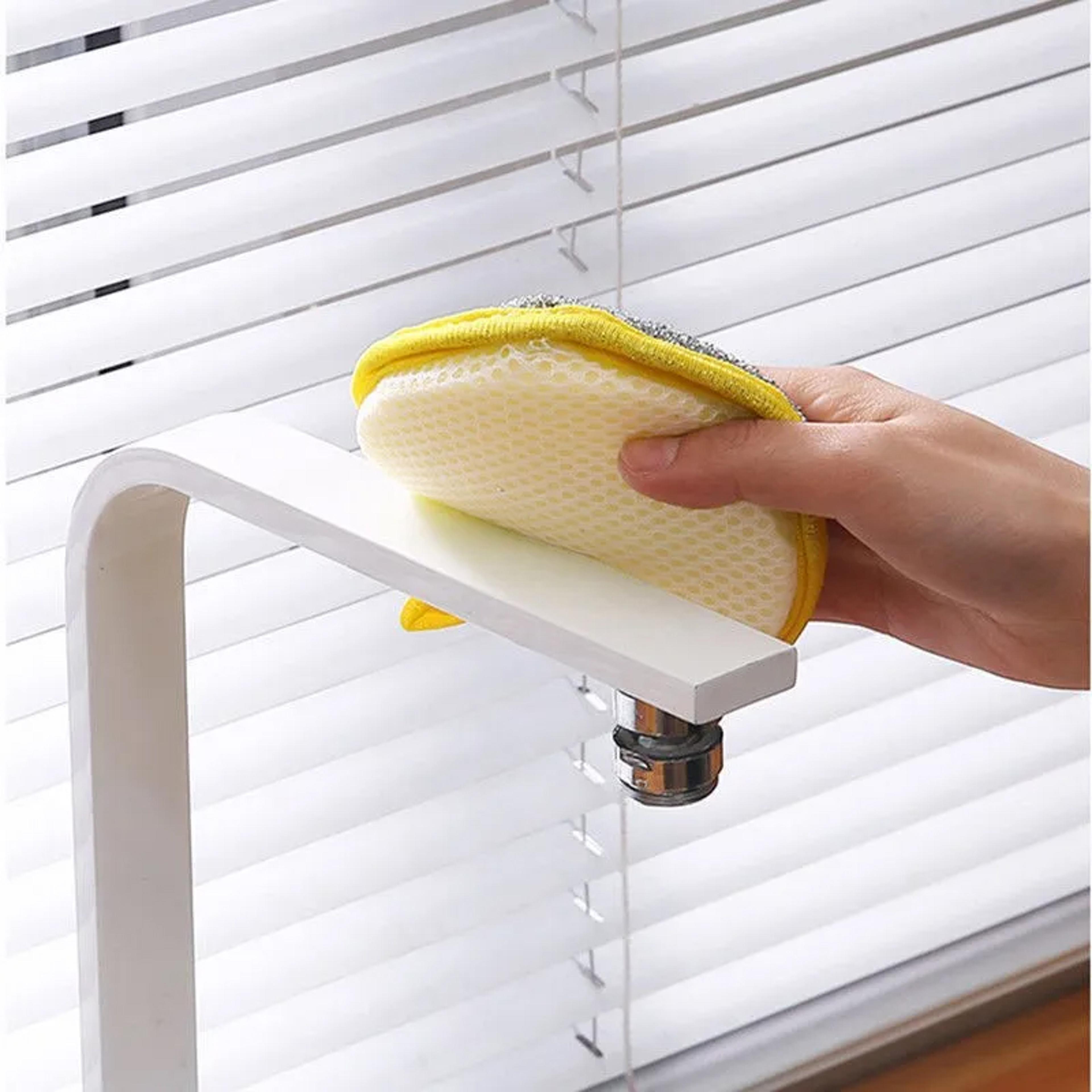 double side dishwashing sponge, dish washing brush, pan pot sponges, household cleaning