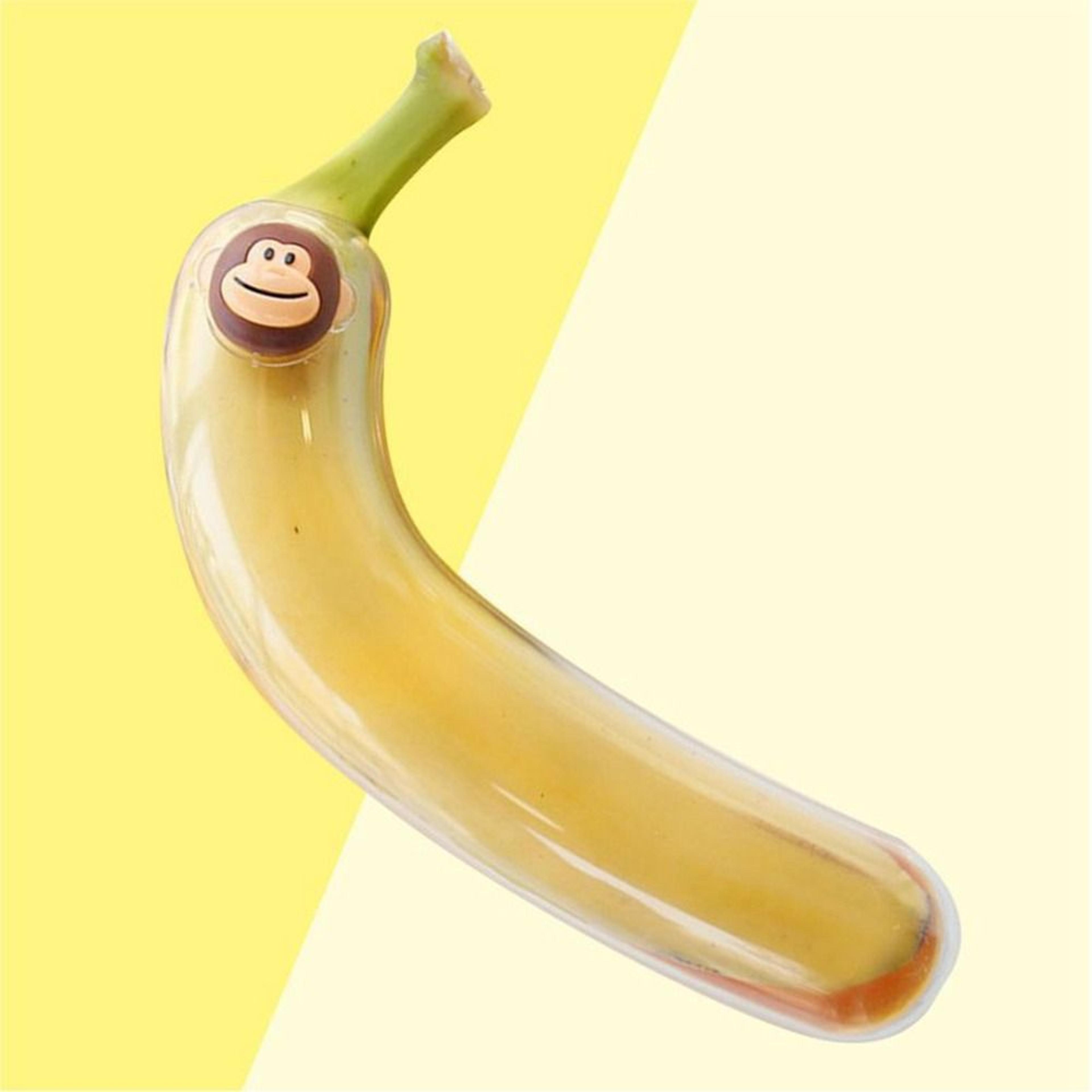 food grade plastic banana storage case, reusable banana shaped box, anti-squeezing banana keeper