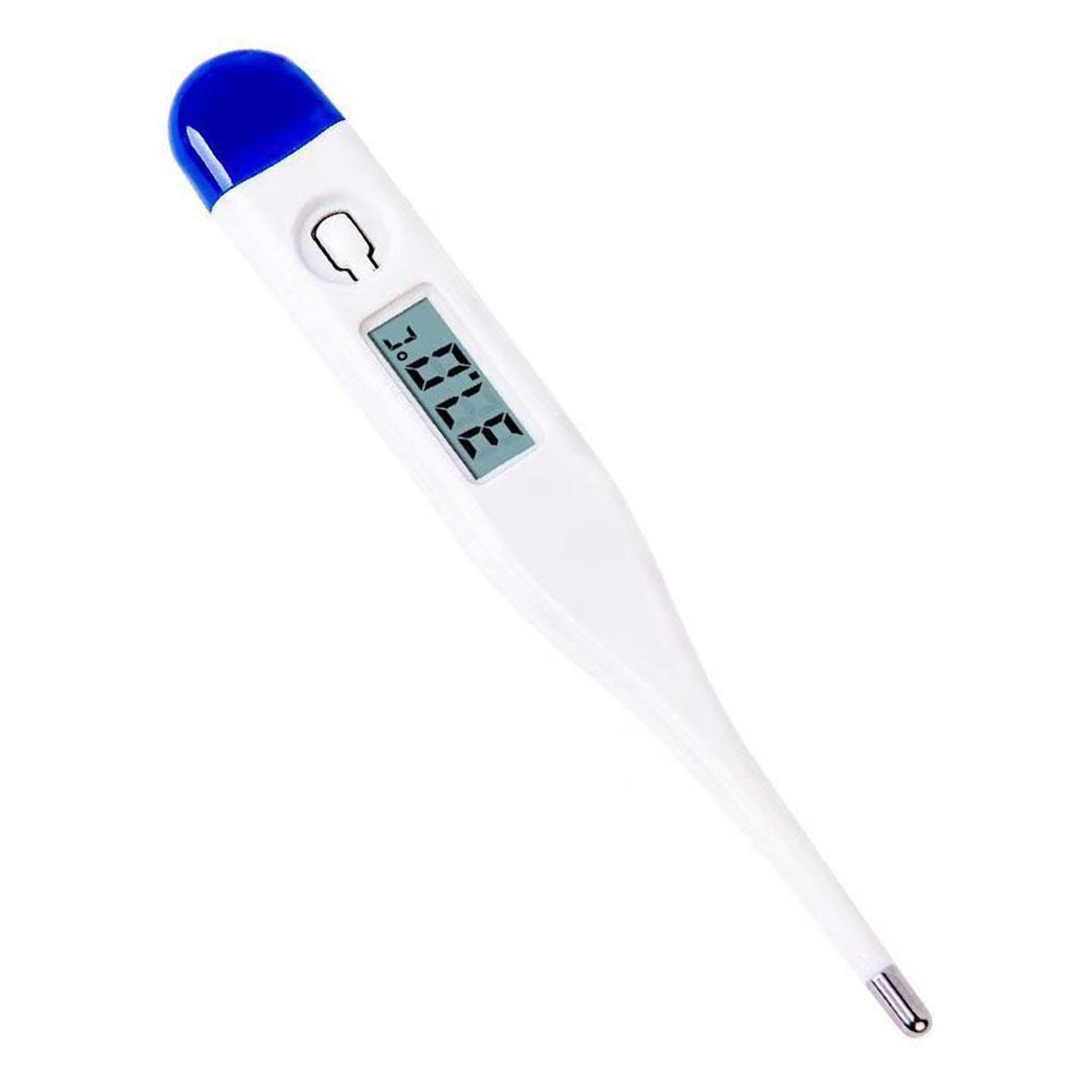 digital lcd thermometer for adults and children, fast accurate temperature measurement oral, armpit, household use