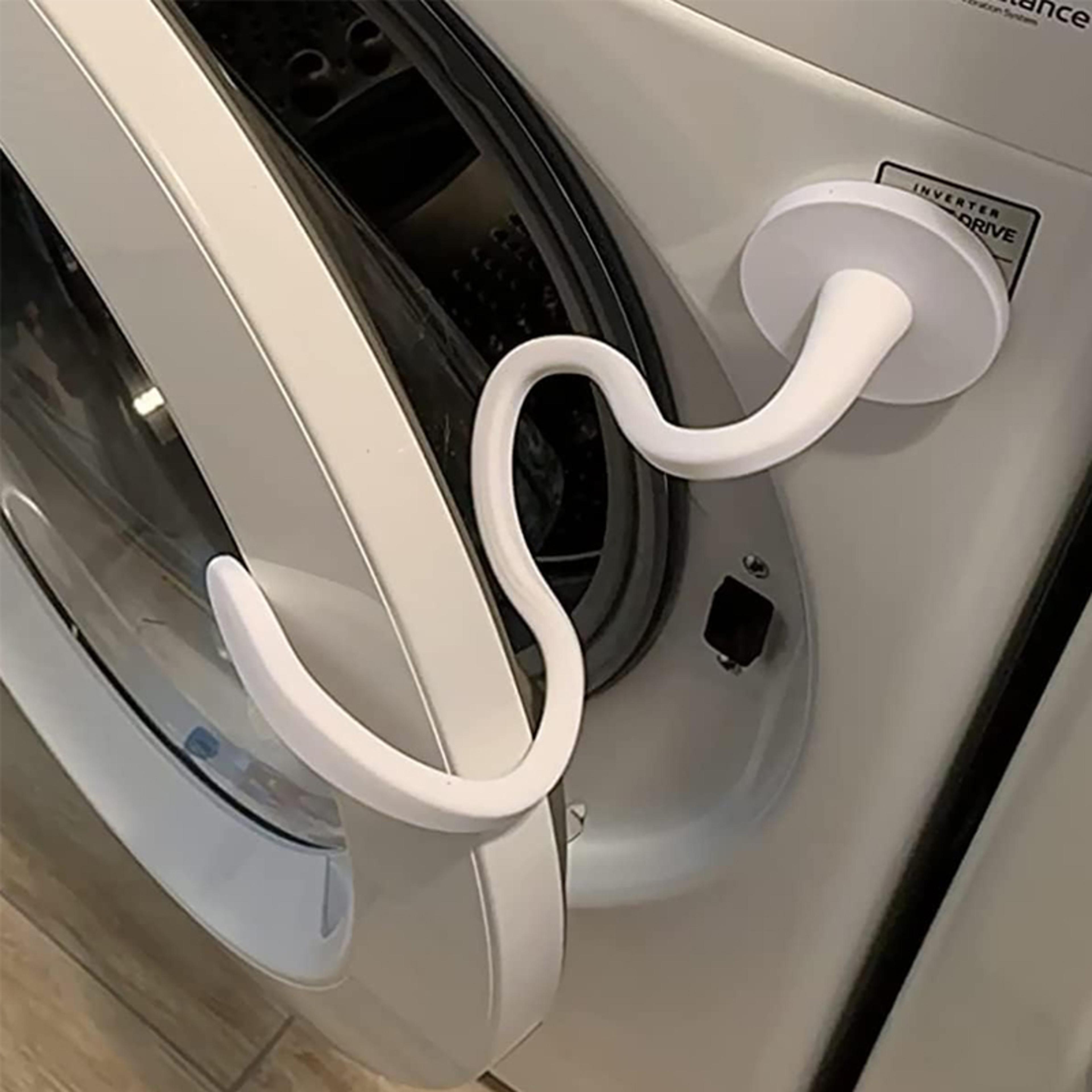 magnetic washing machine door holder, silicone washer door prop, keep door open for home use