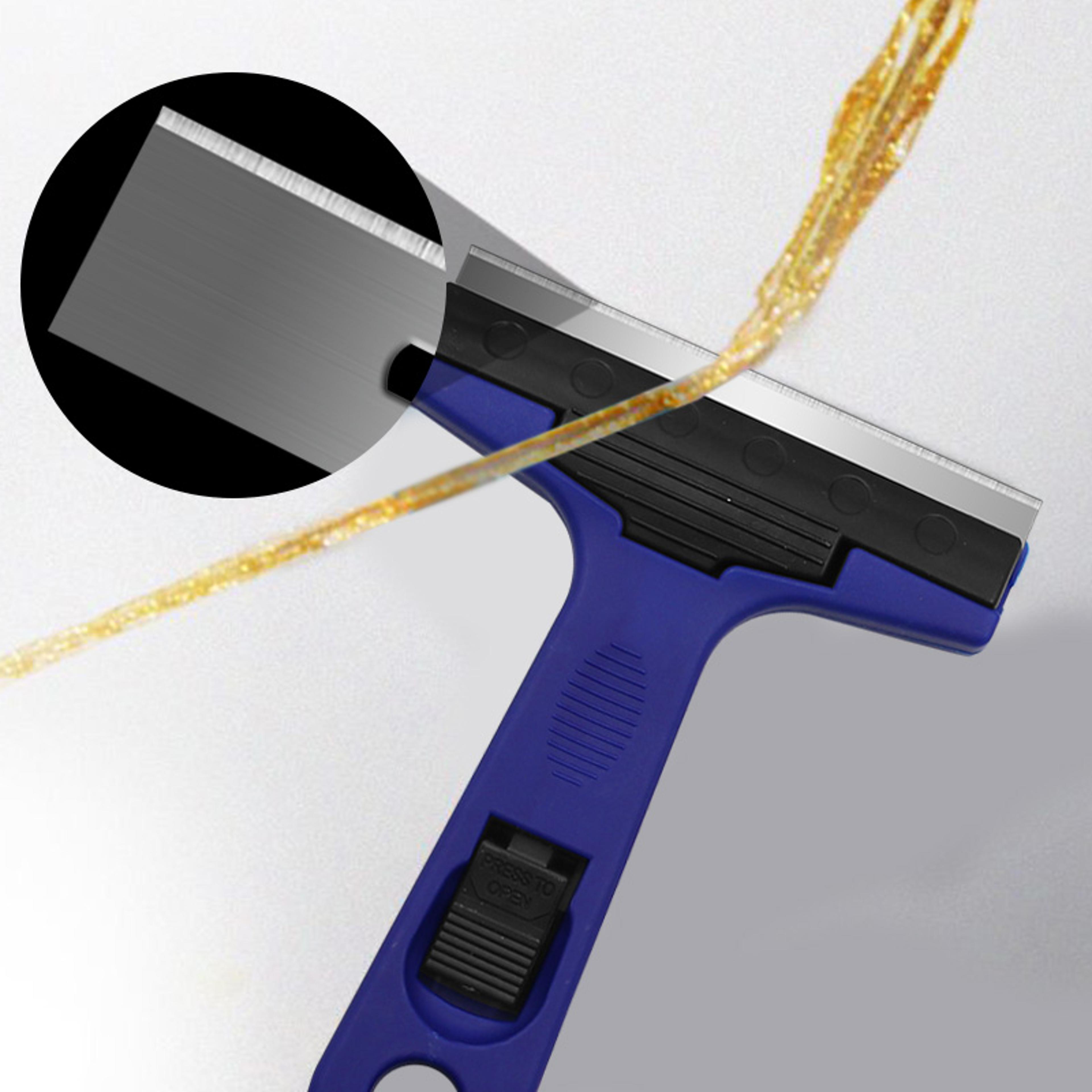 razor window scraper blade for coralline calcified cleaning, fish tanks, glass floors