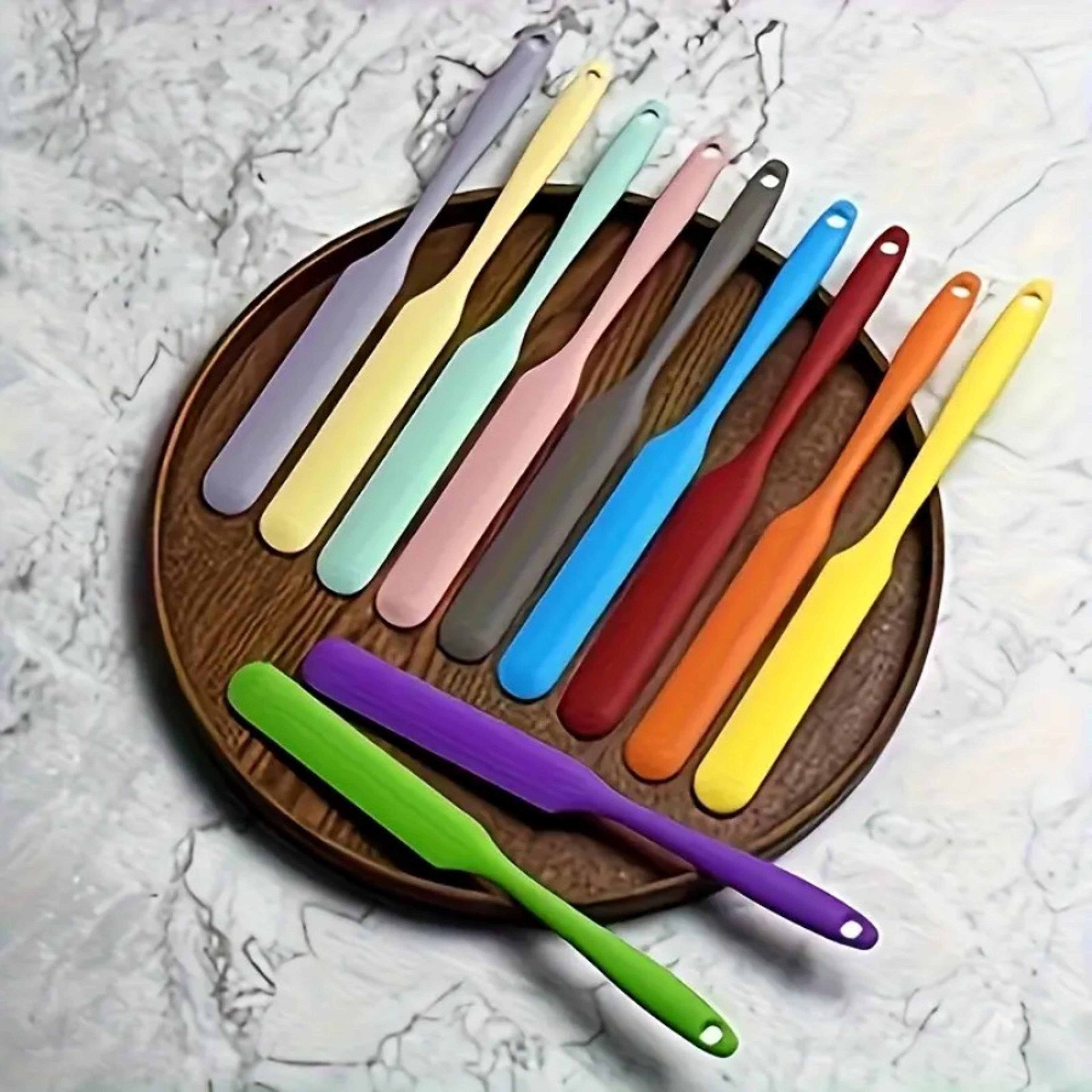 heat-resistant food scraper, non stick design, kitchen utensil for home and professional baking