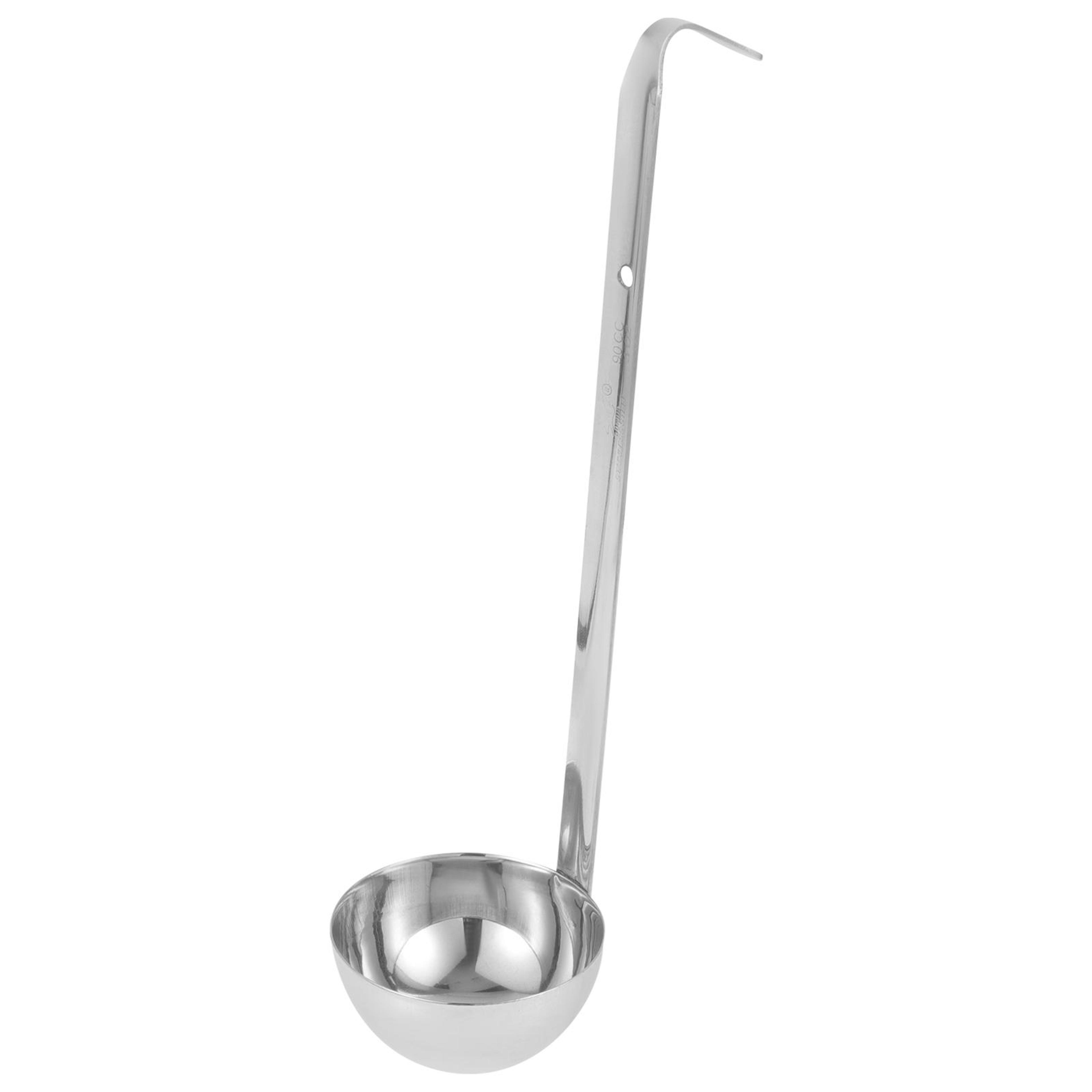 stainless steel measuring spoon set, soup ladle set, metal spoon food serving tools, kitchen water scoop for sauces