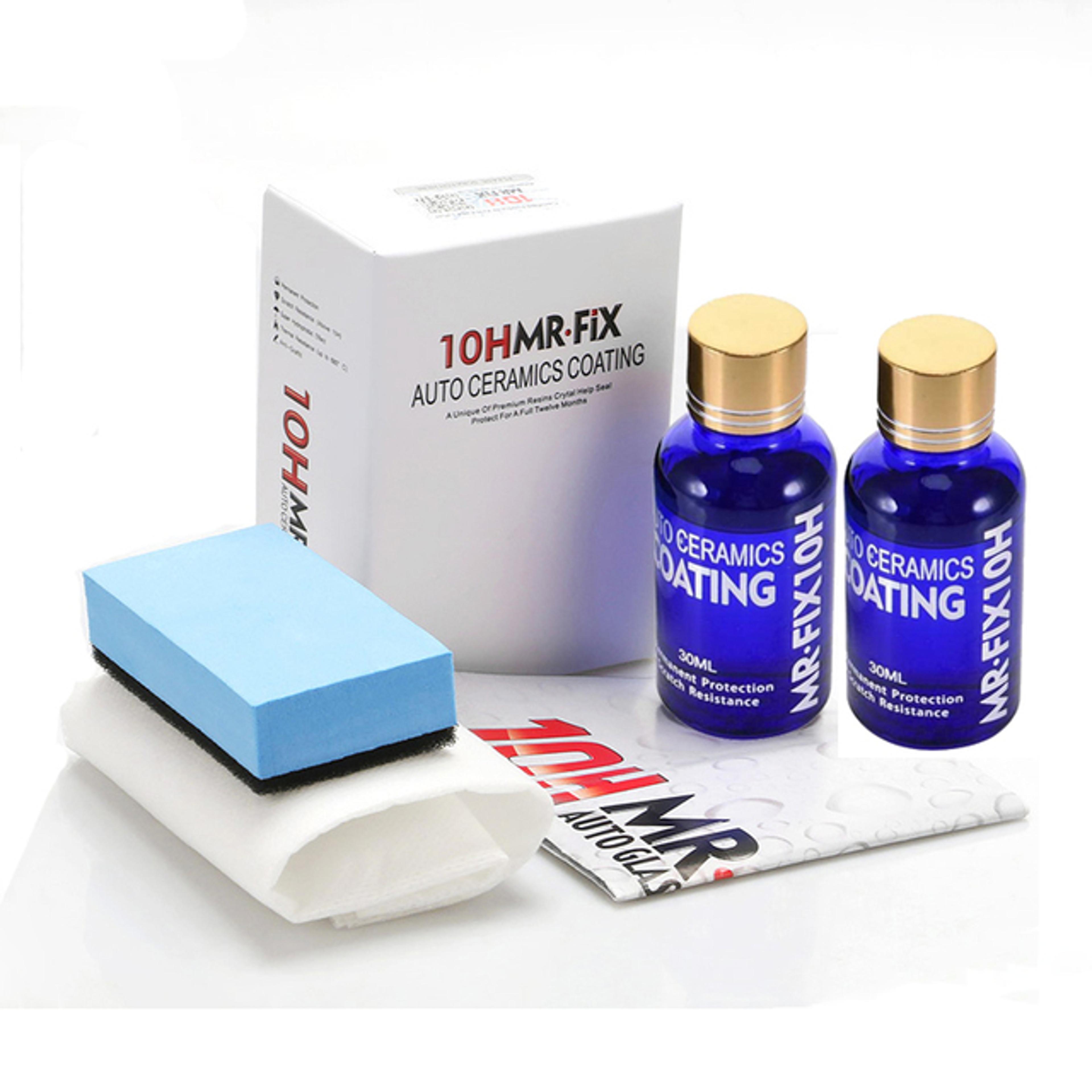 premium anti-scratch ceramic glass coat hydrophobic car paint polish super detailing