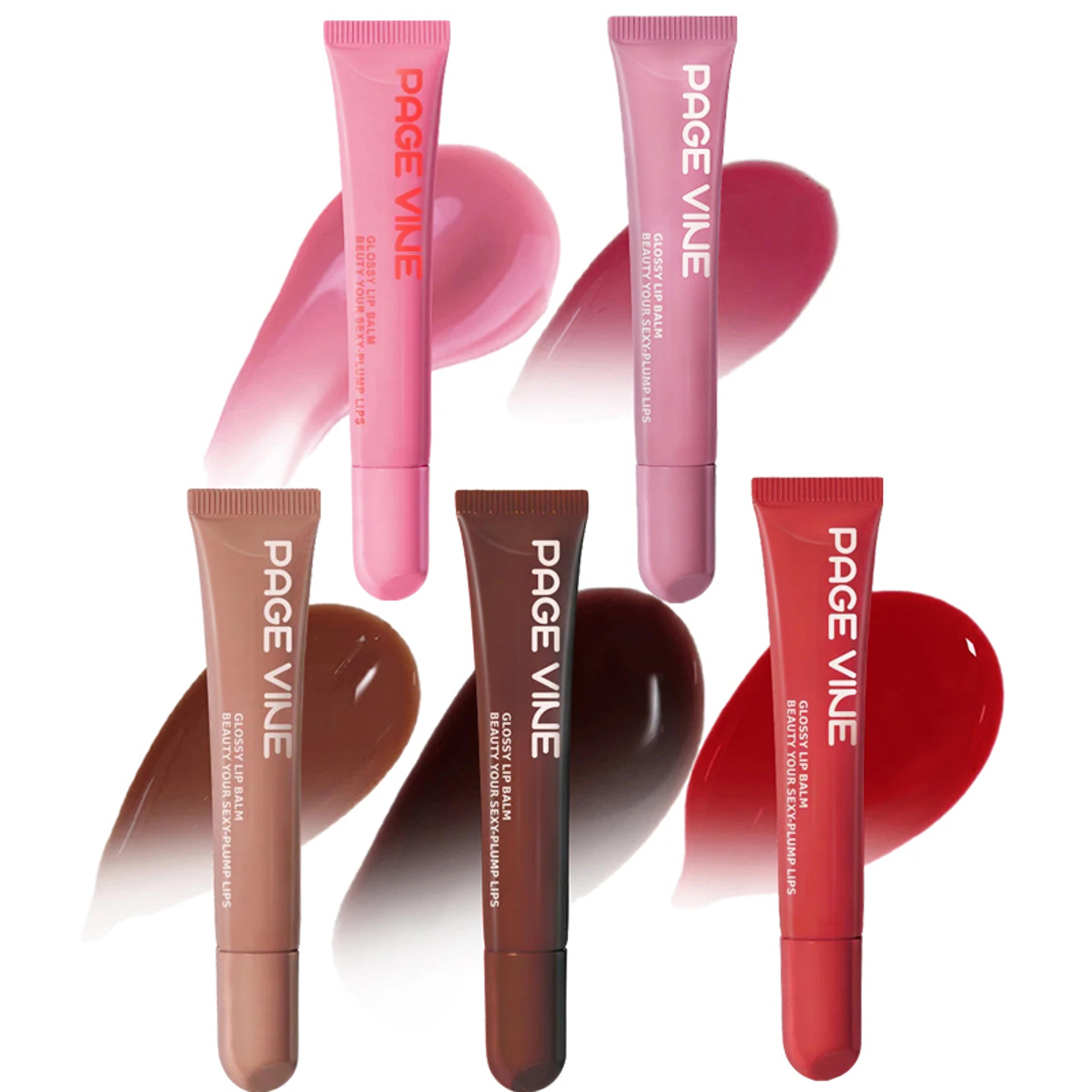 hydrating raspberry jelly lip gloss moisturizer transparent lipstick shine