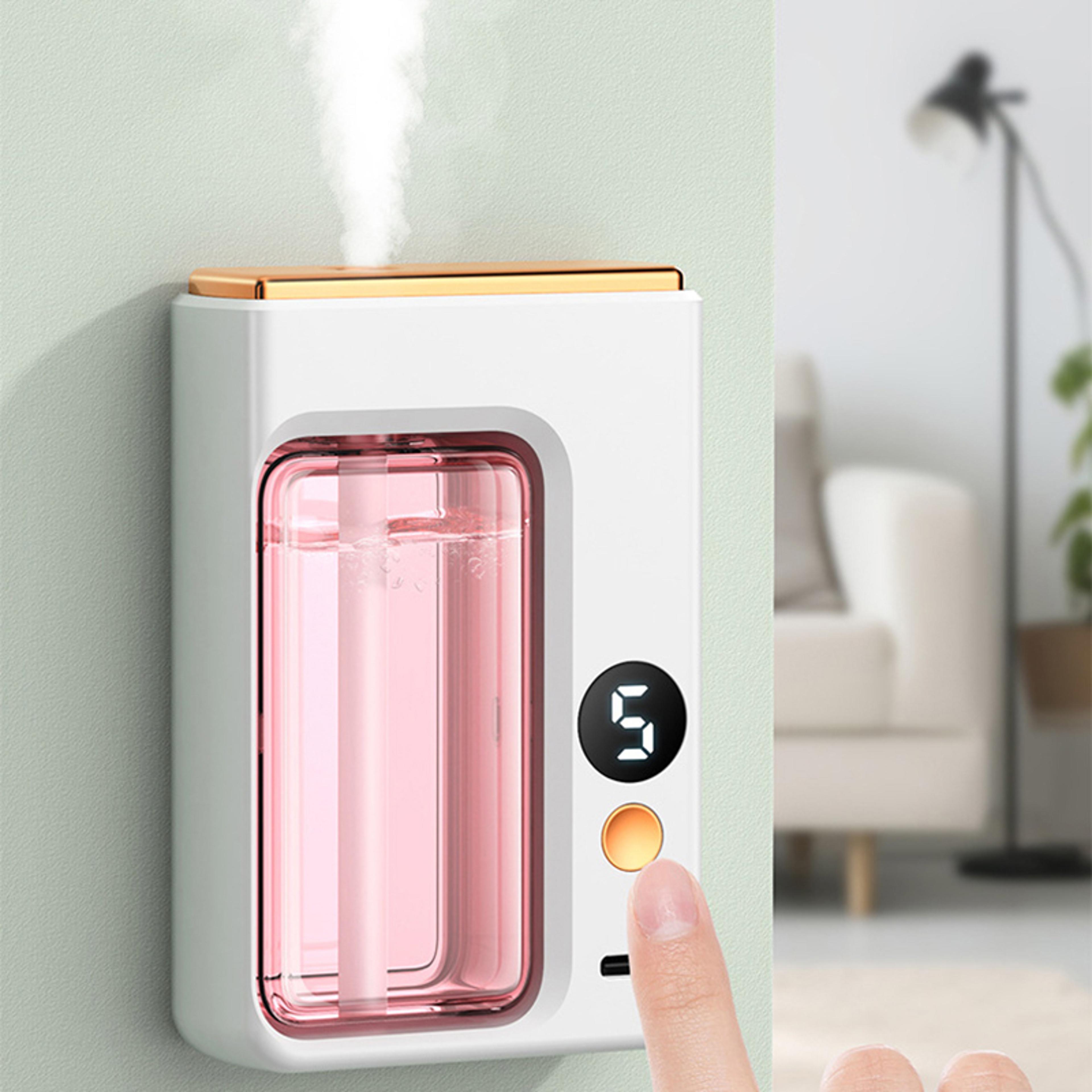 automatic aromatherapy diffuser car perfume, jasmine scented humidifier and air freshener for bathroom and home