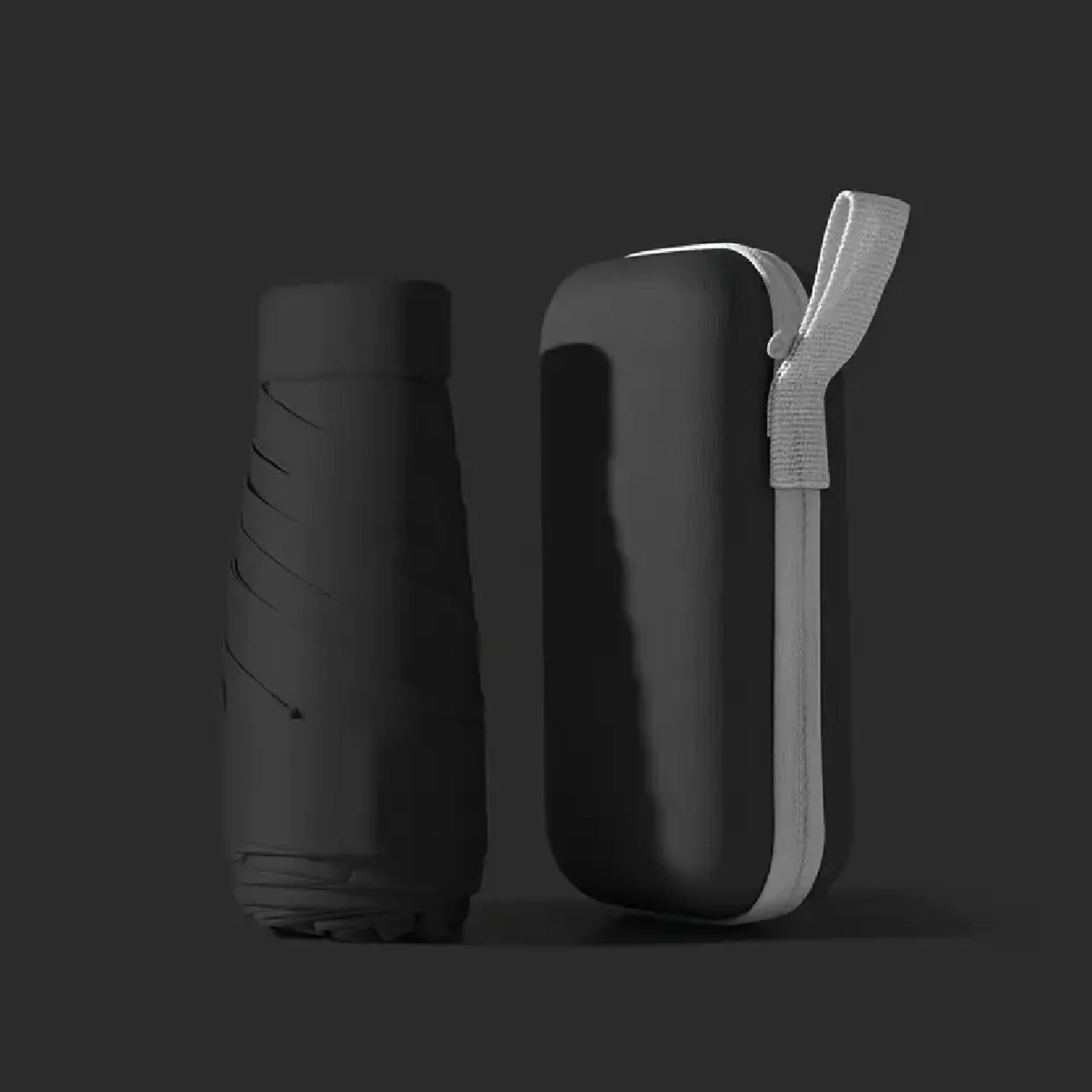 compact travel mini umbrella ultra-light, uv-resistant, sixfold foldable design