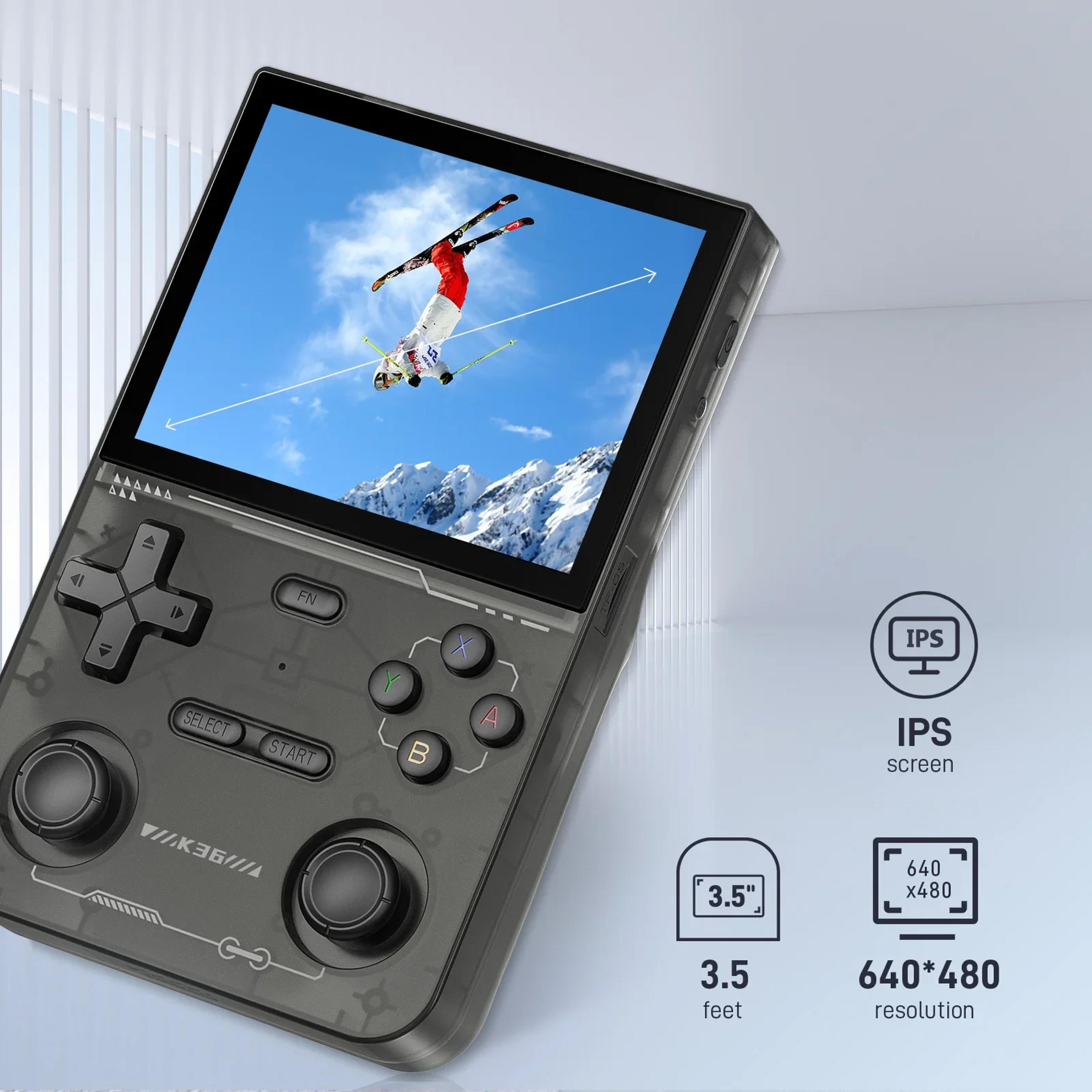 portable handheld game console ips screen, classic games, open source memory, for gaming enthusiasts