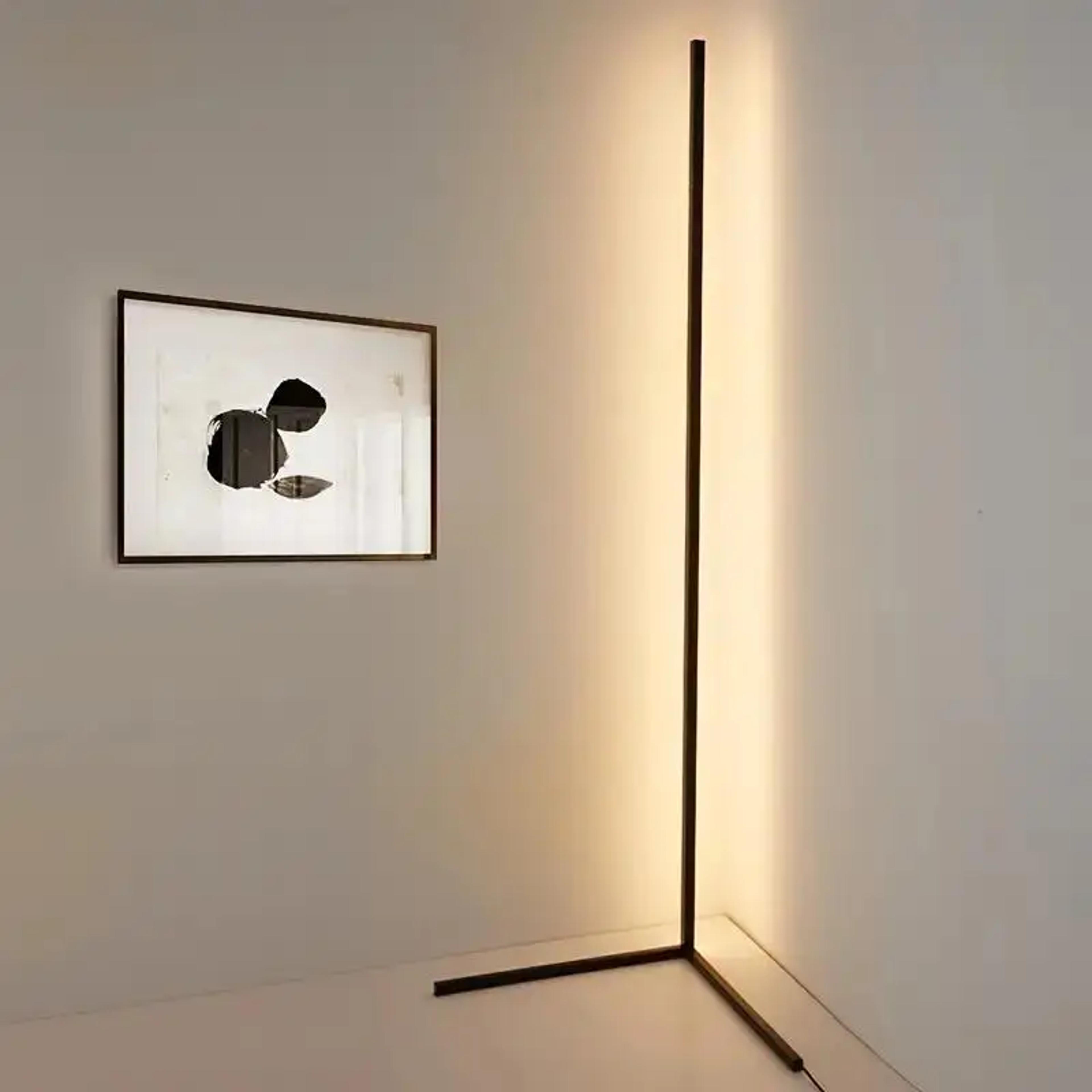smart rgb corner floor lamp with app control and music sync