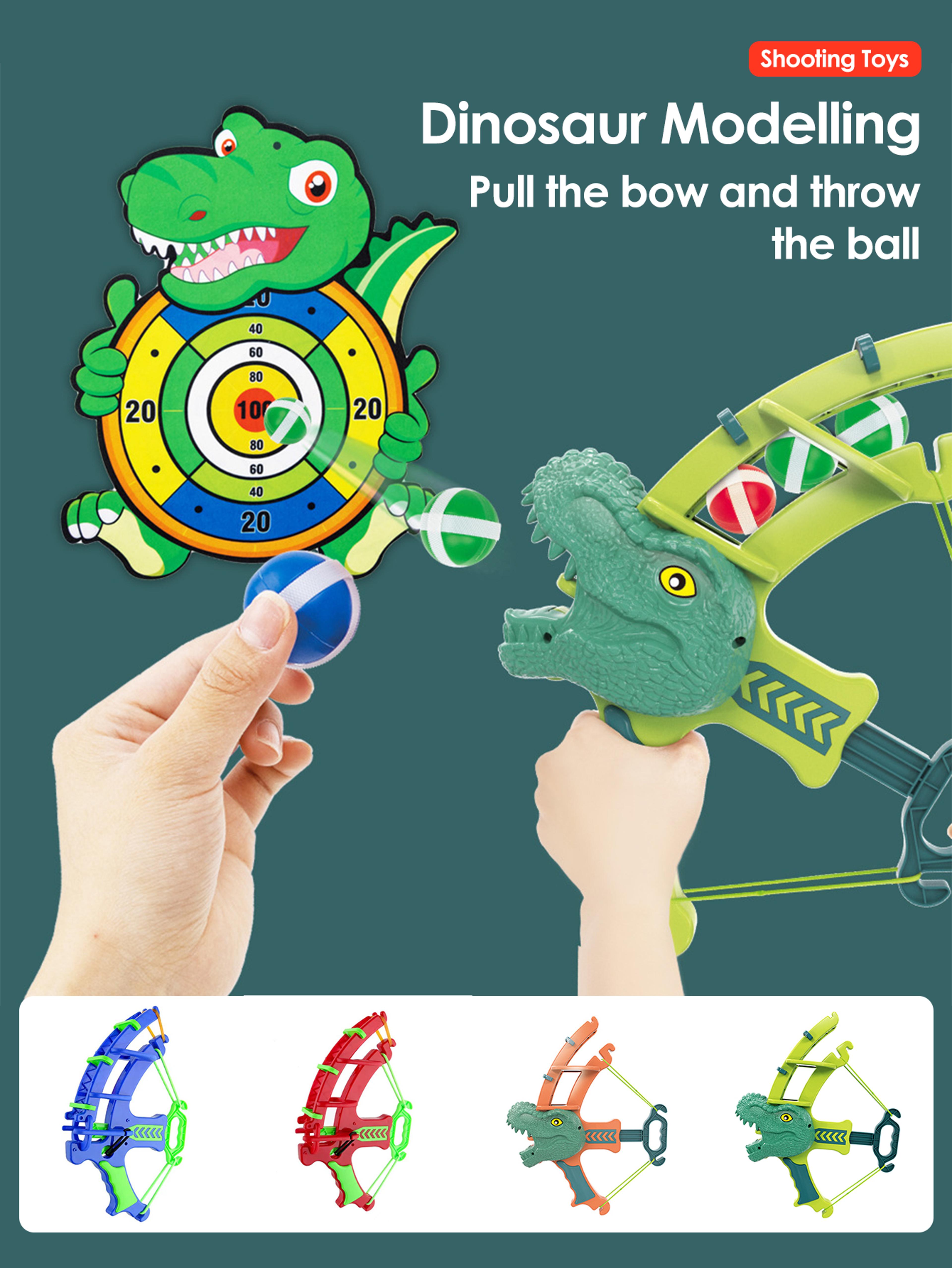 montessori throw sport slingshot target sticky ball dartboard educational outdoor game for children