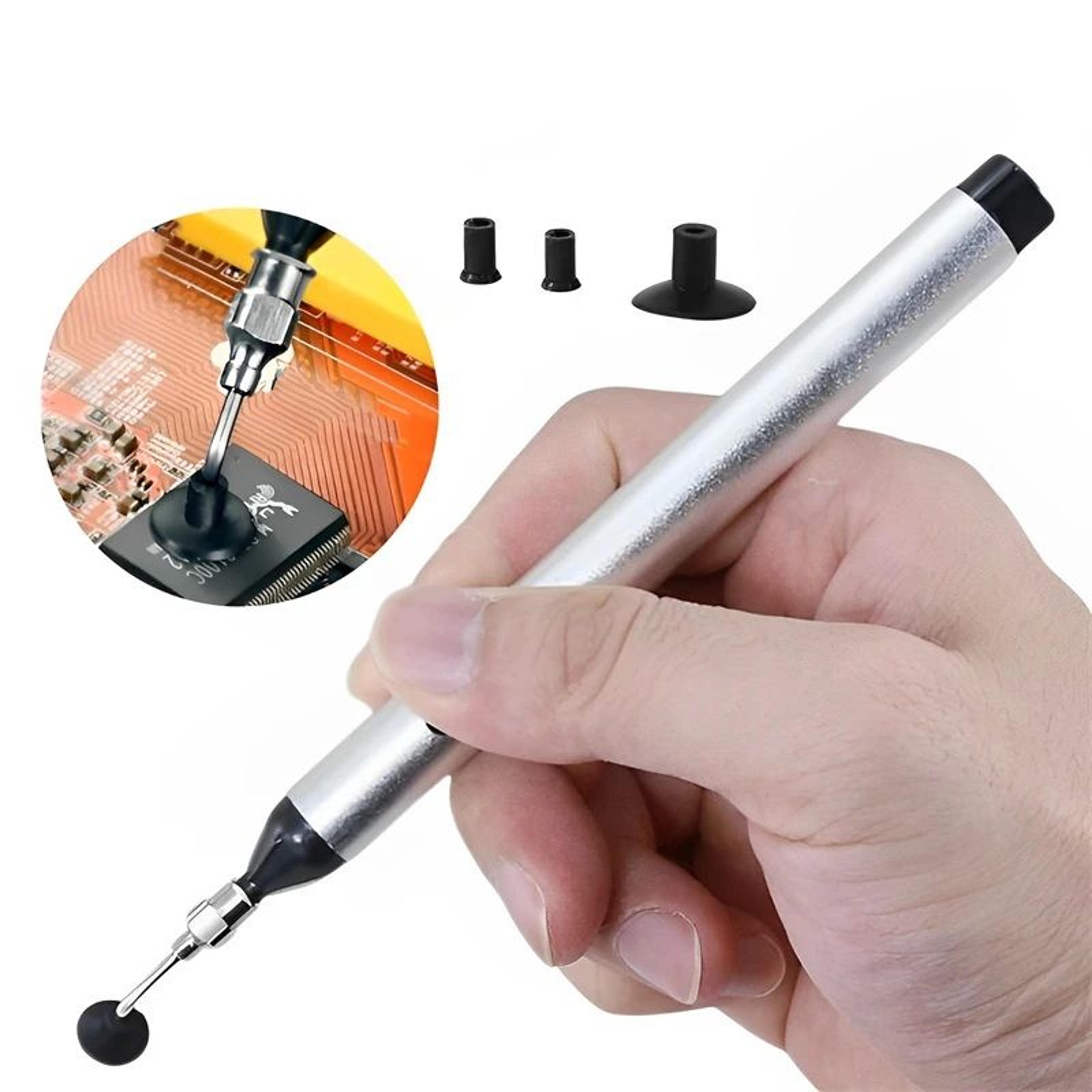 vacuum suction pen for ic smd desoldering tweezer tool with suction head