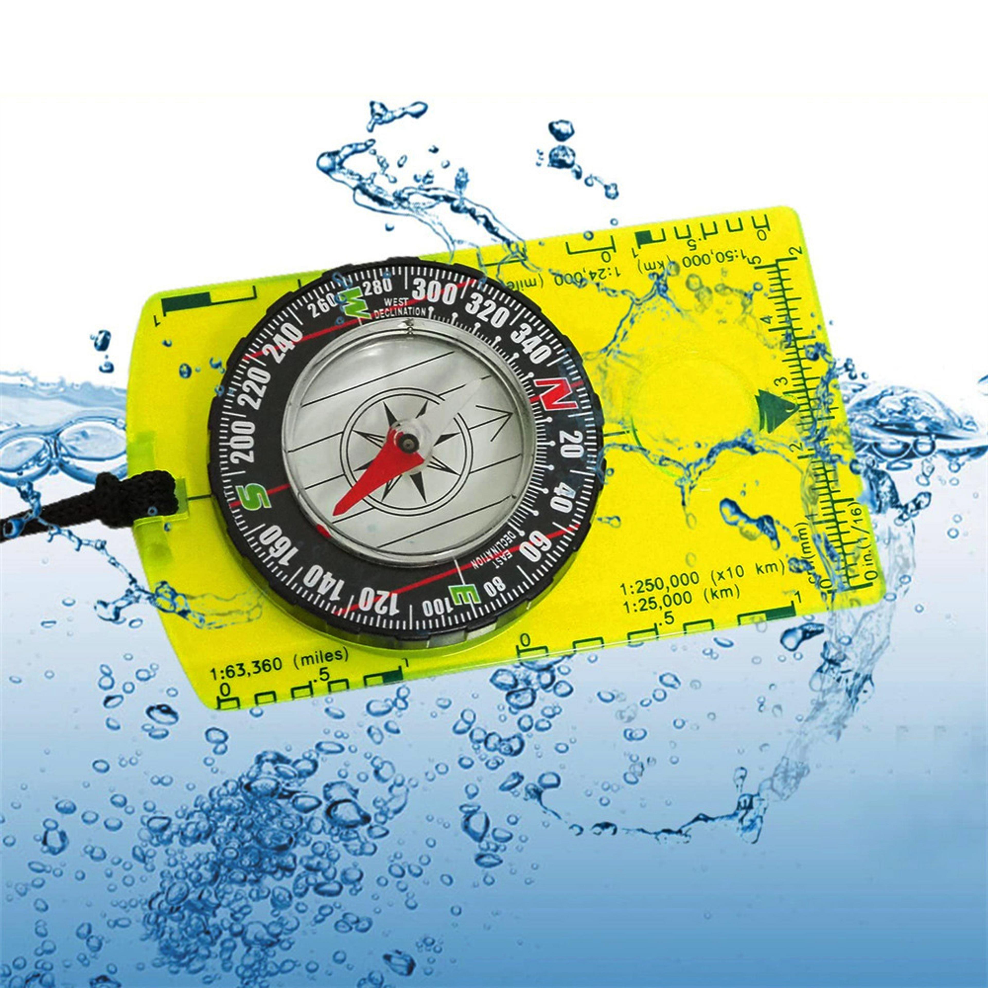 waterproof hiking compass for kids outdoor navigation and orienteering gadget