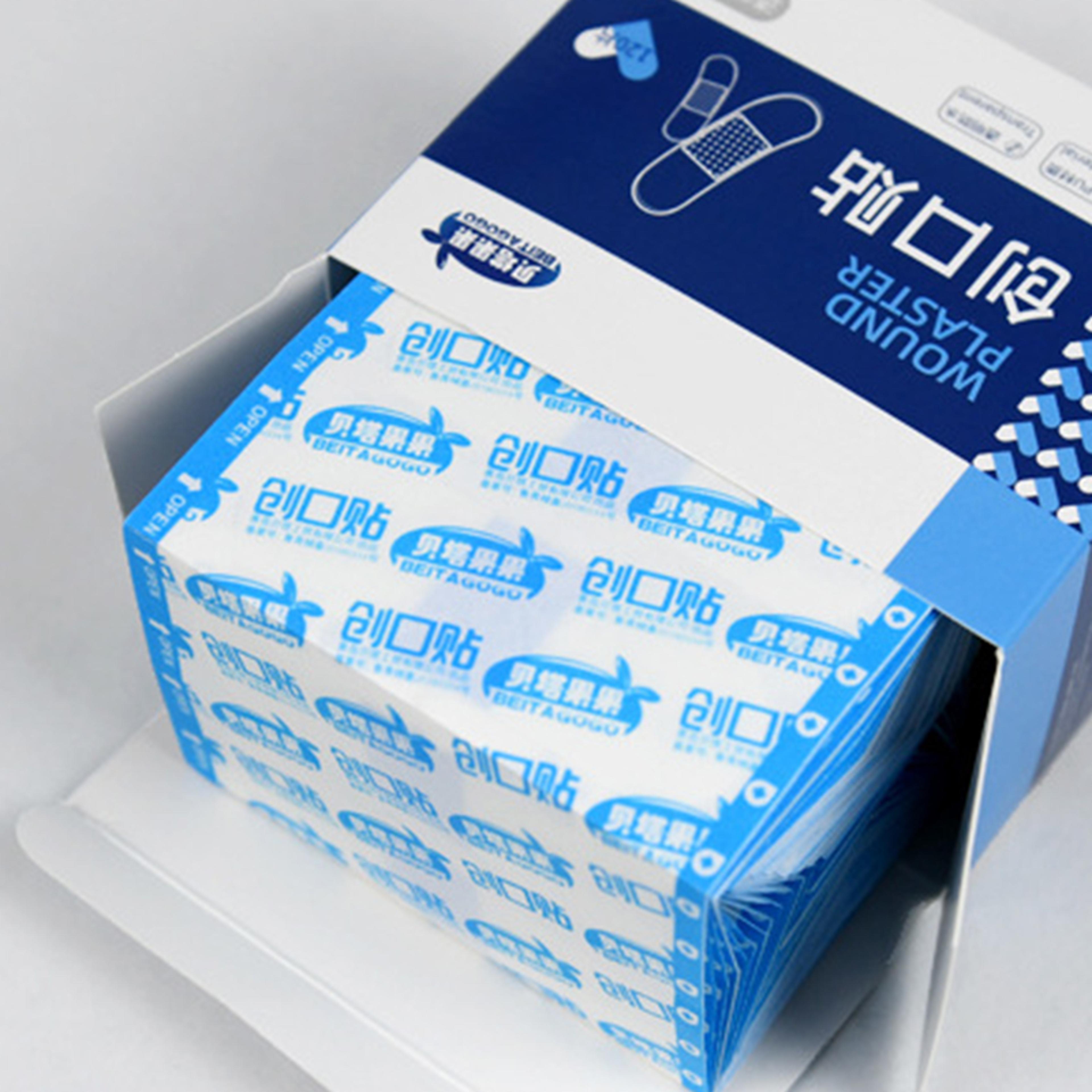 transparent waterproof band aid strips for wound care and sports activities
