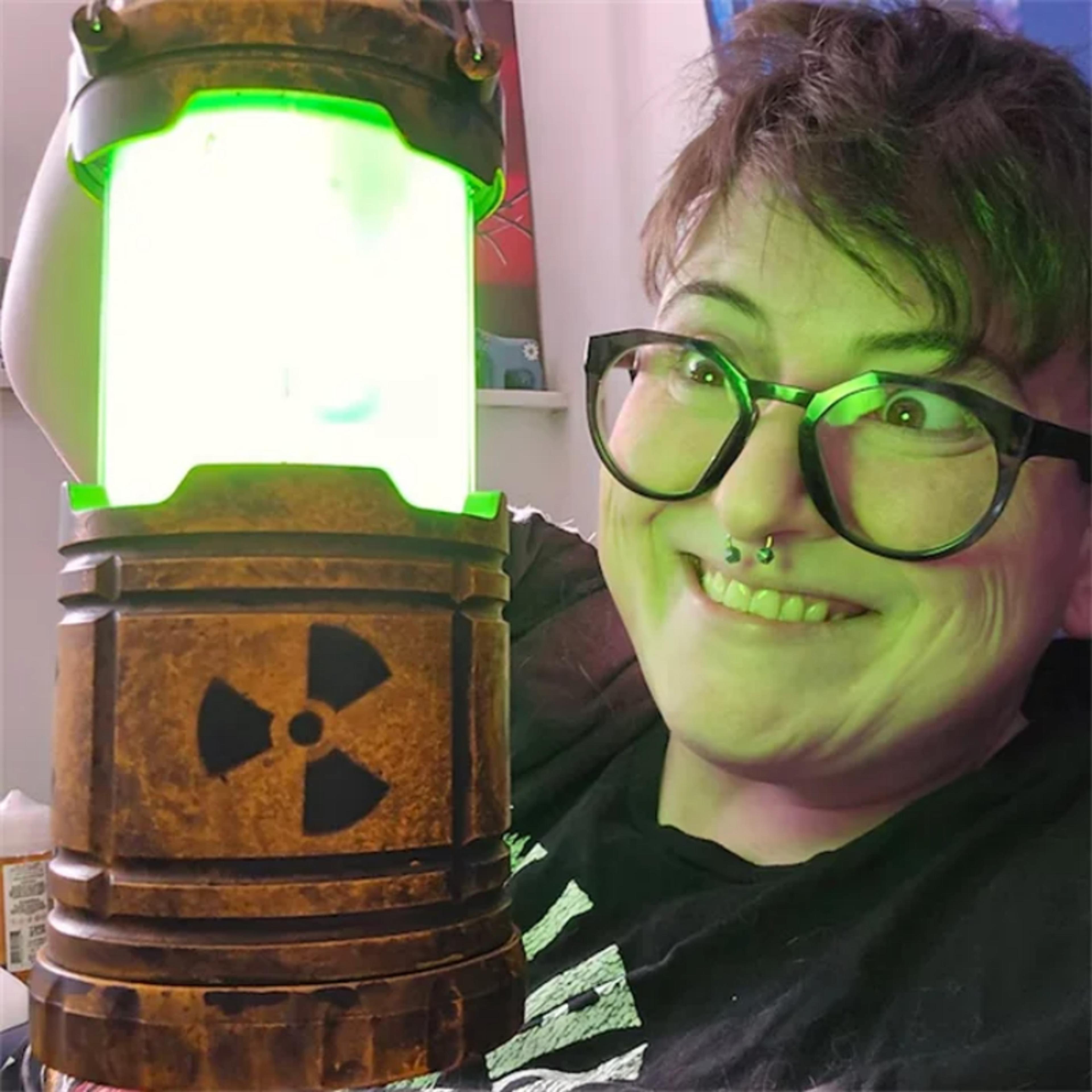 mini nuclear reactor lantern toy handheld doomsday simulation light