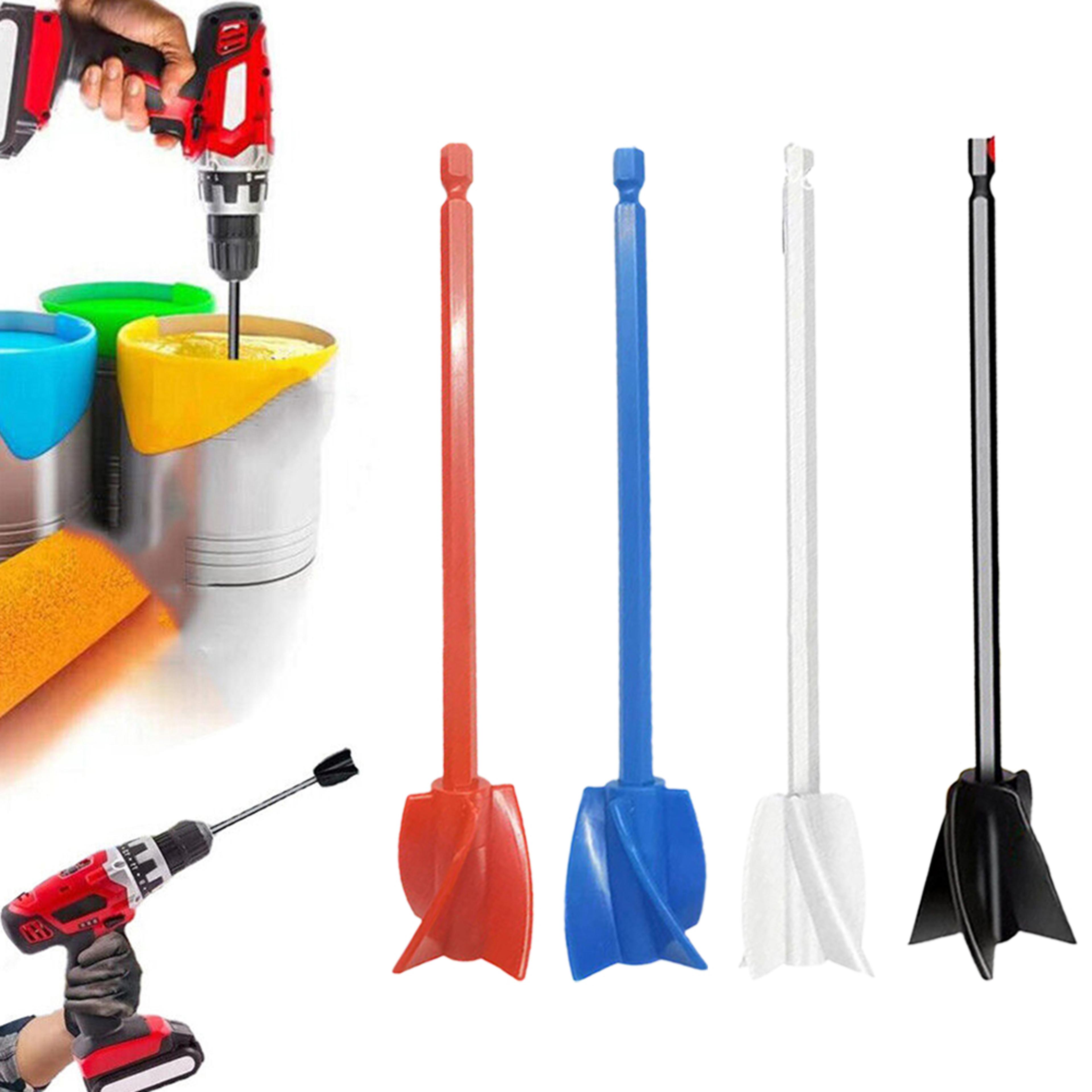 epoxy mixer drill attachment resin paint stirrer for consistency viscosity