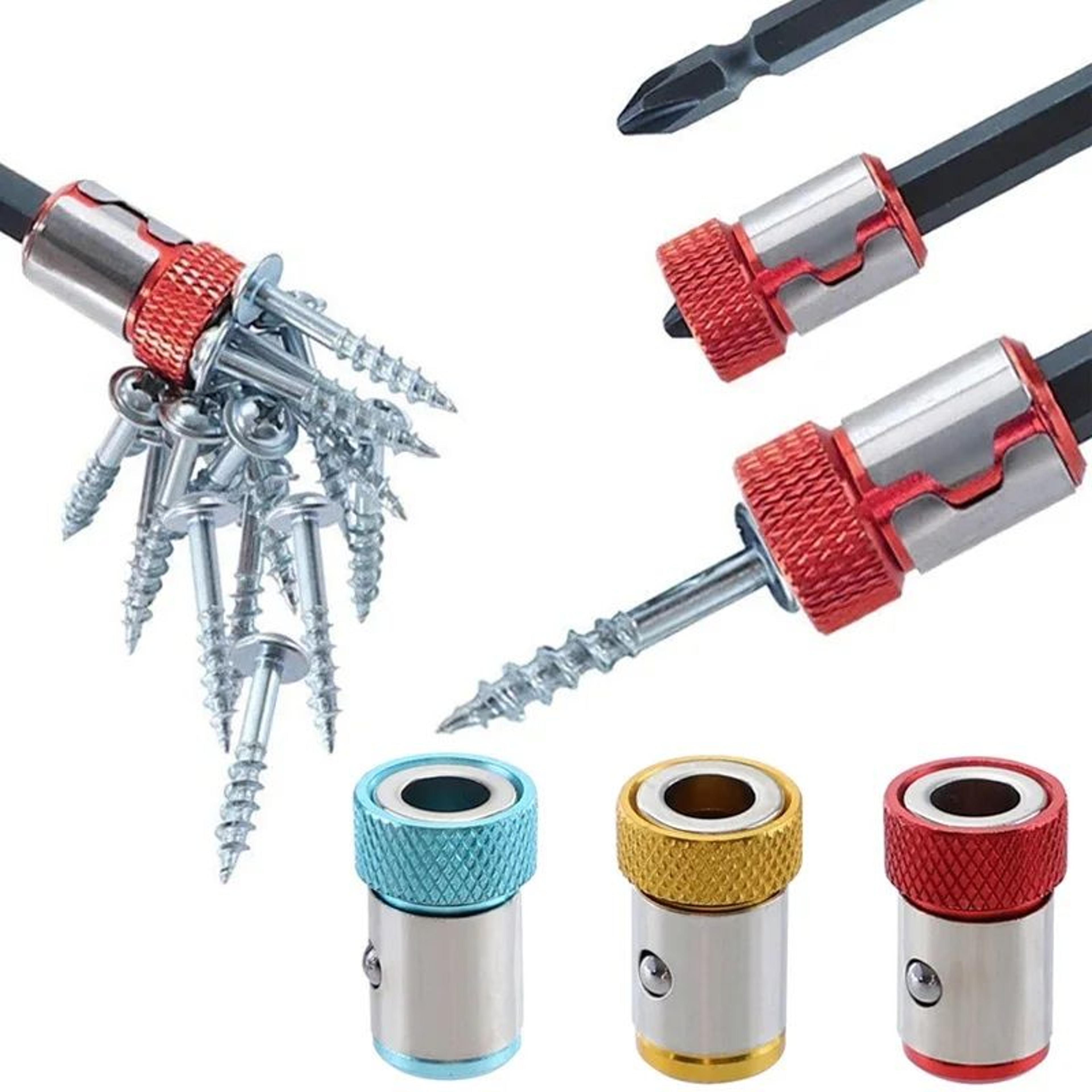 magnetic screwdriver bit holder strong phillips magnetizer adapter for power tools
