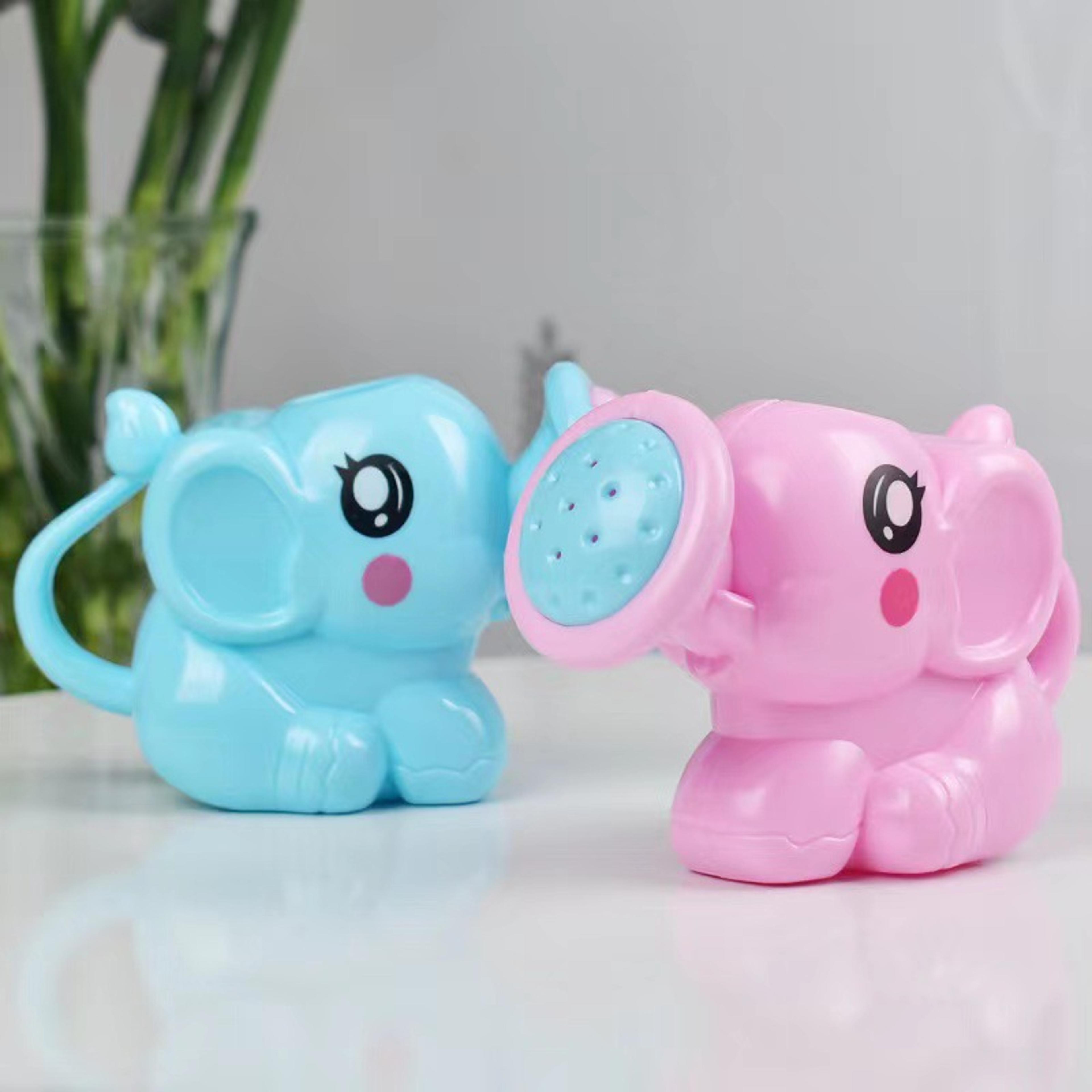 elephant watering pot bath toy for children, summer bath sprinkler, bath toy plastic kettle, bath shower tool