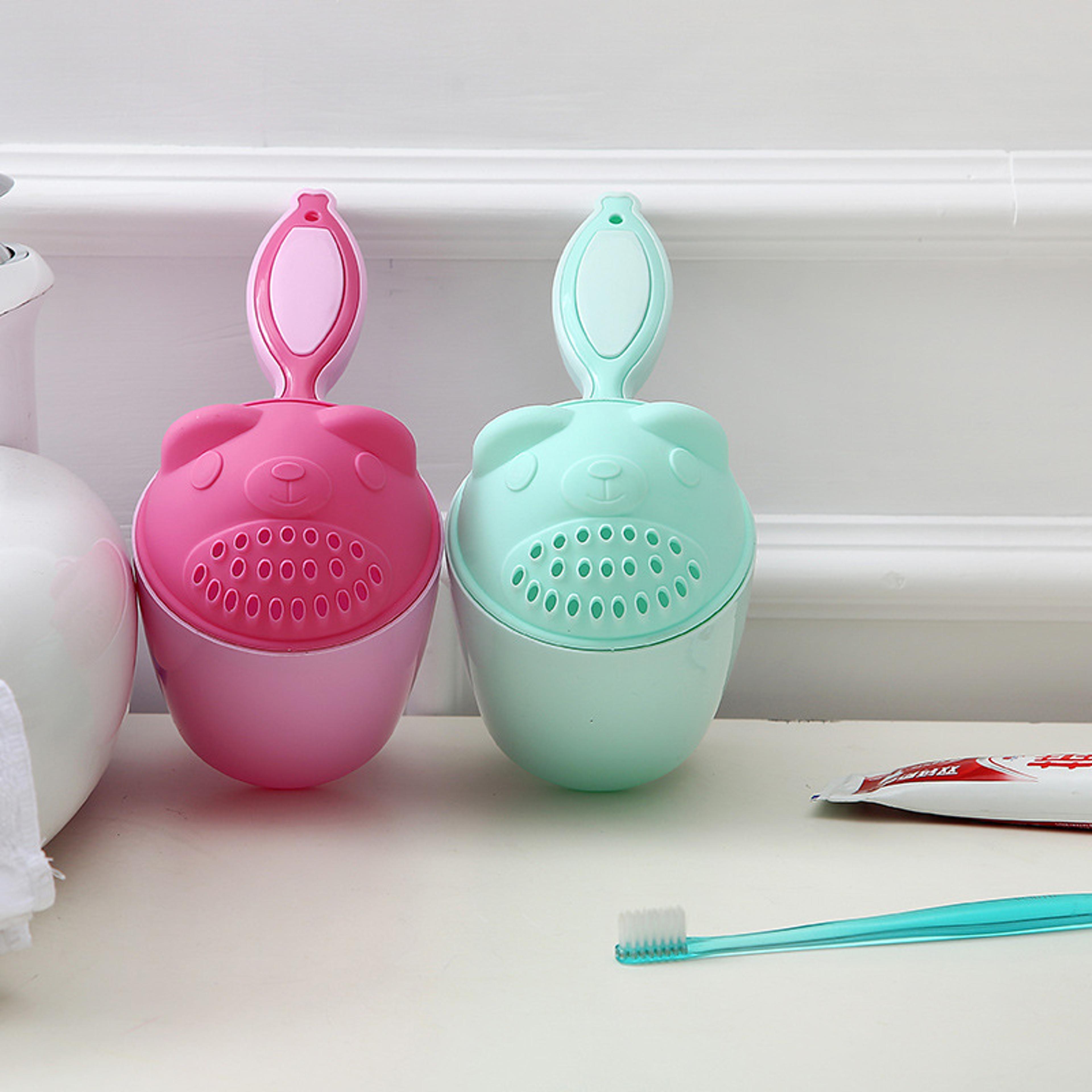 toddle shampoo cup children, cute cartoon baby bath caps, kids bath tool, child washing hair cup, bathing bailer baby