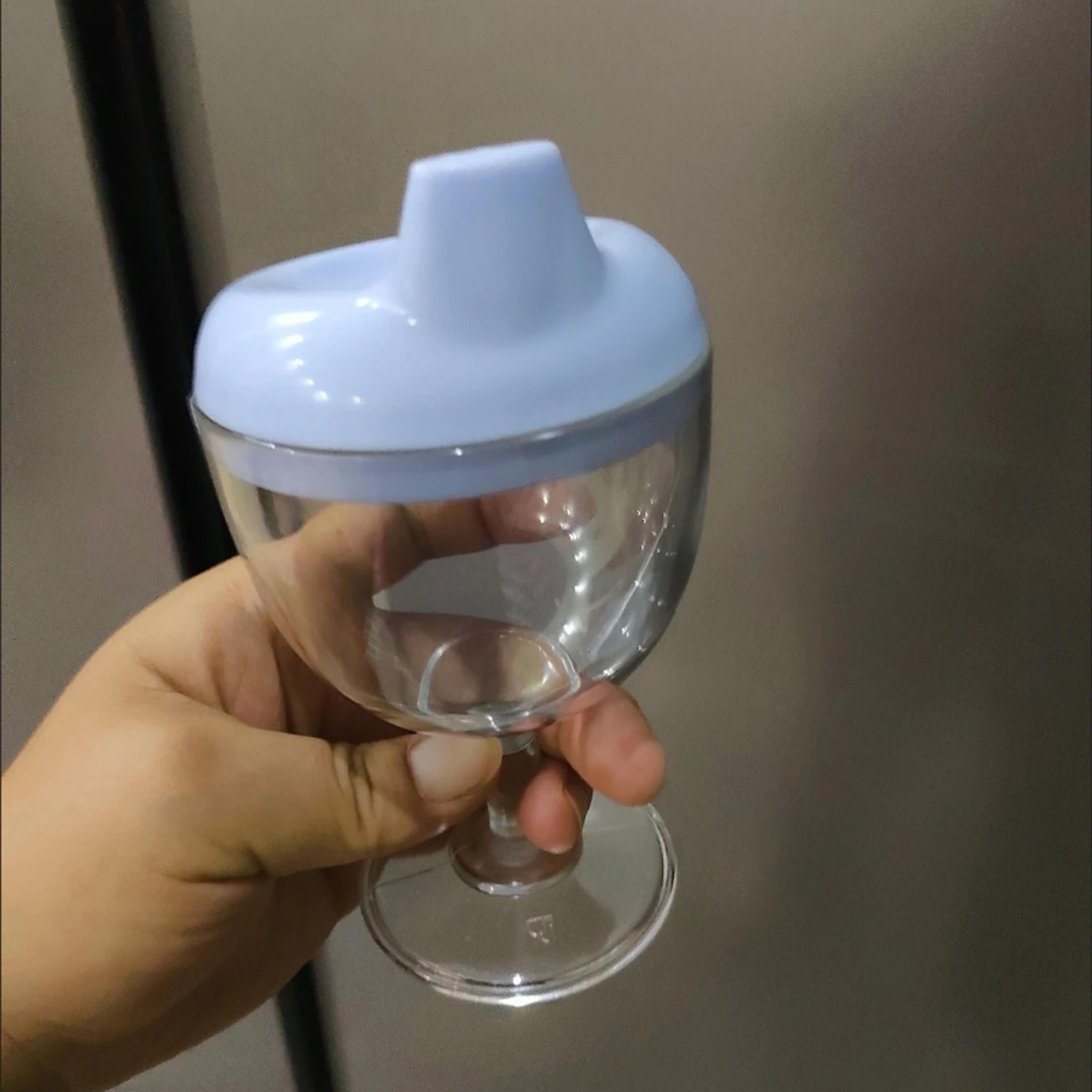 leakproof baby weaning cup, creative goblet, duckbill, safe pp material, 150ml gift for kids