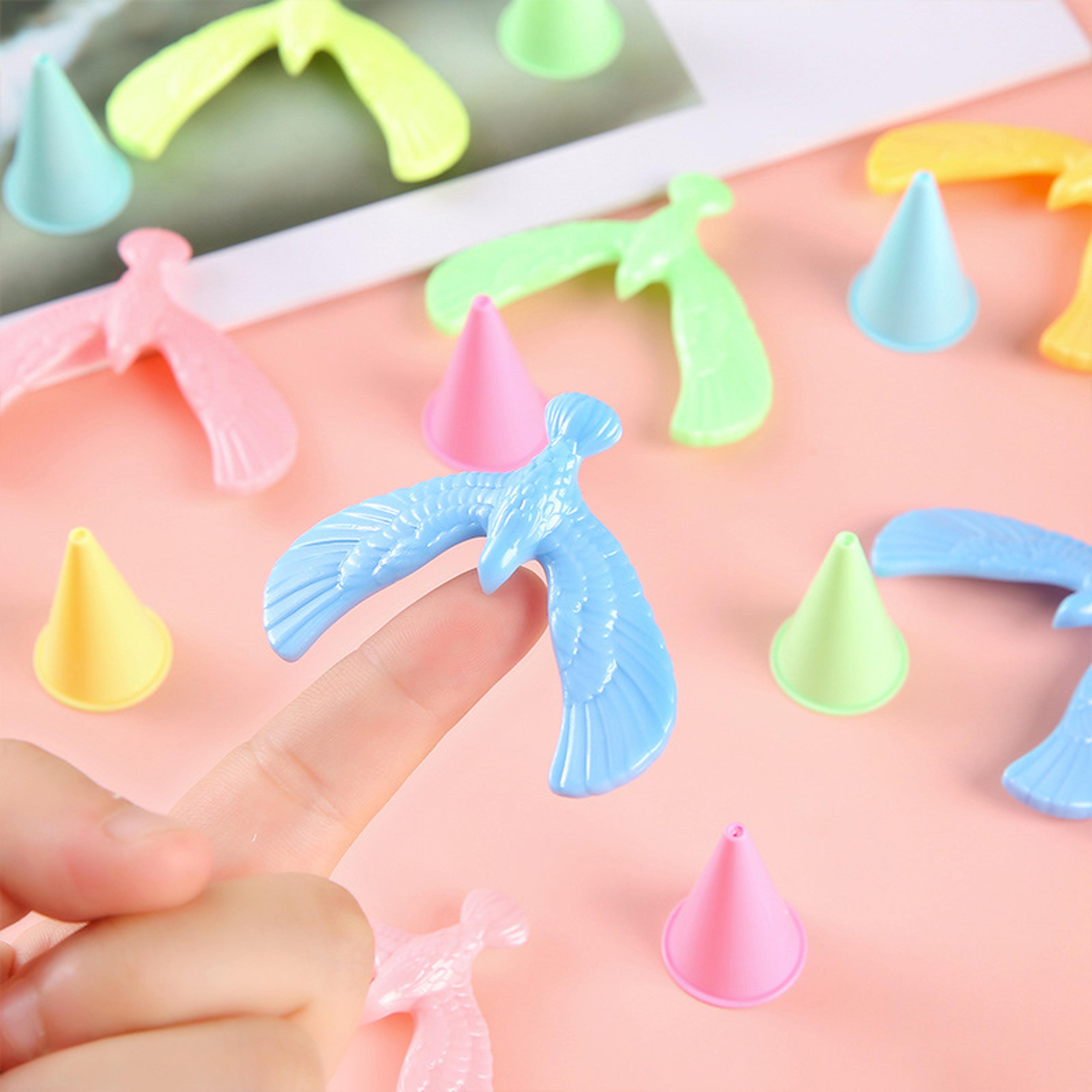 mini balance eagle puzzle toy, tumbler bird for kids birthday favors, baby shower goodie bags