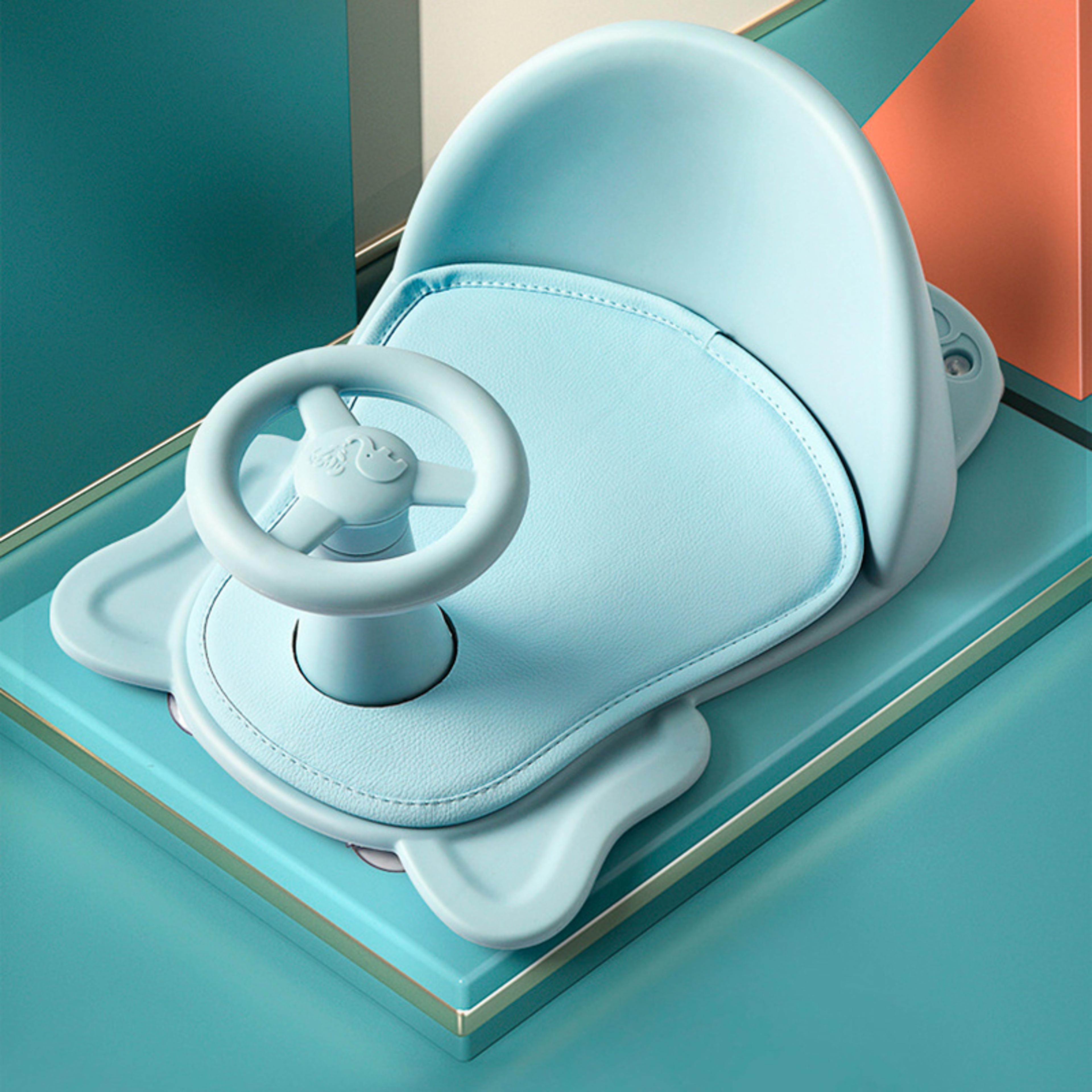 safety bathtub pad, baby tub seat, anti slip infant shower chair for newborns