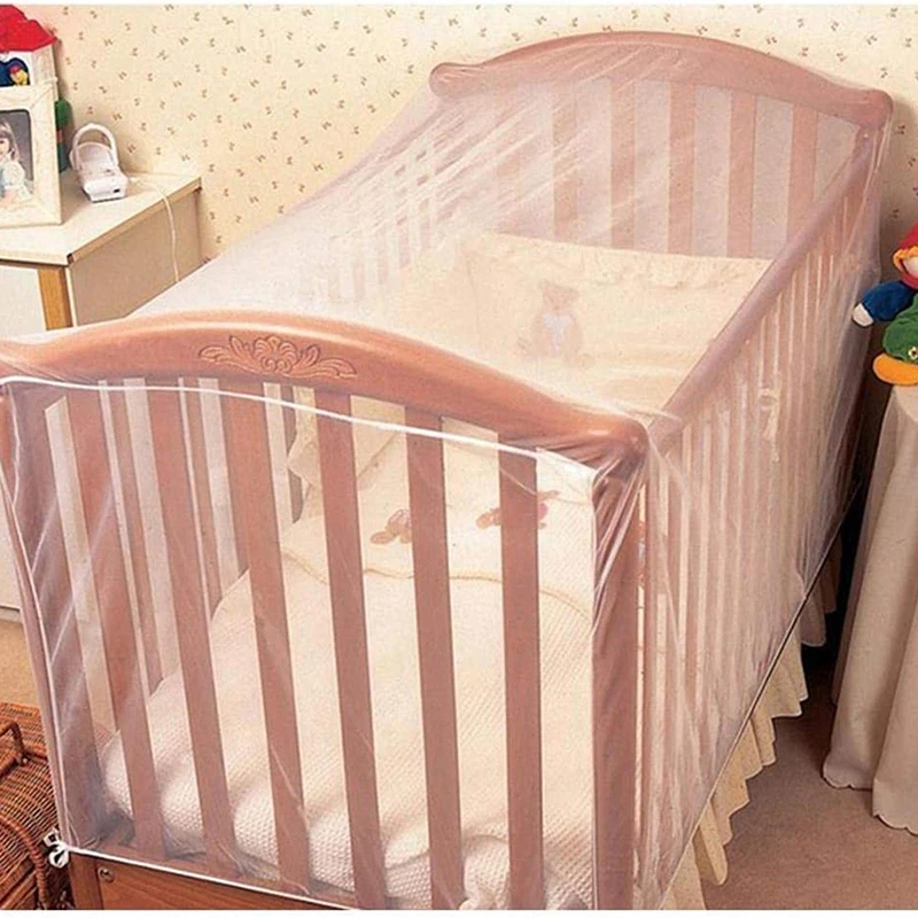 summer baby bed crib mosquito net, universal foldable breathable cover