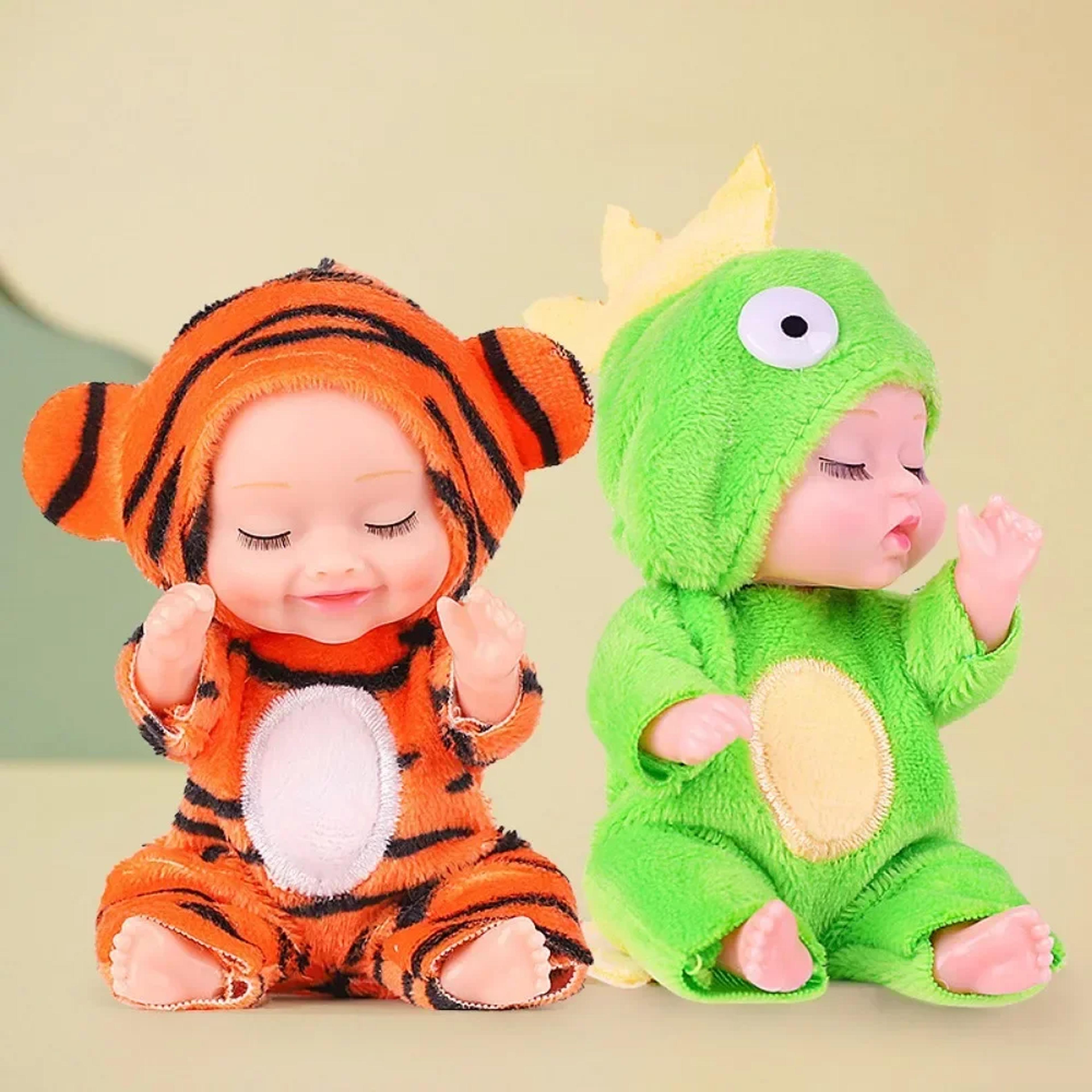 realistic reborn doll with 6 expressions: cute, sleeping, dreaming, bjd toy