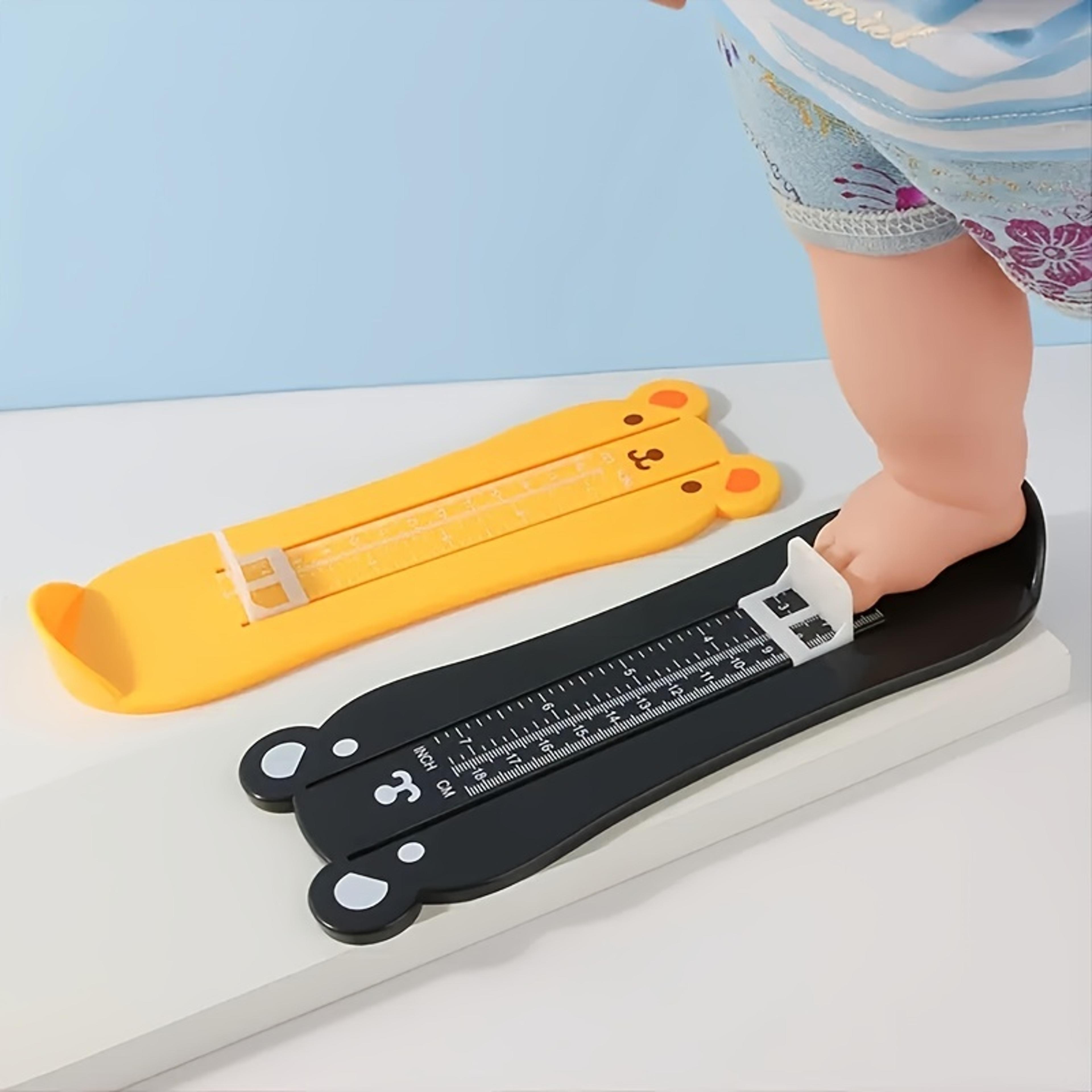 toddler shoes size measuring ruler, foot measurement device for kids, foot length measure gauge for infants and toddlers