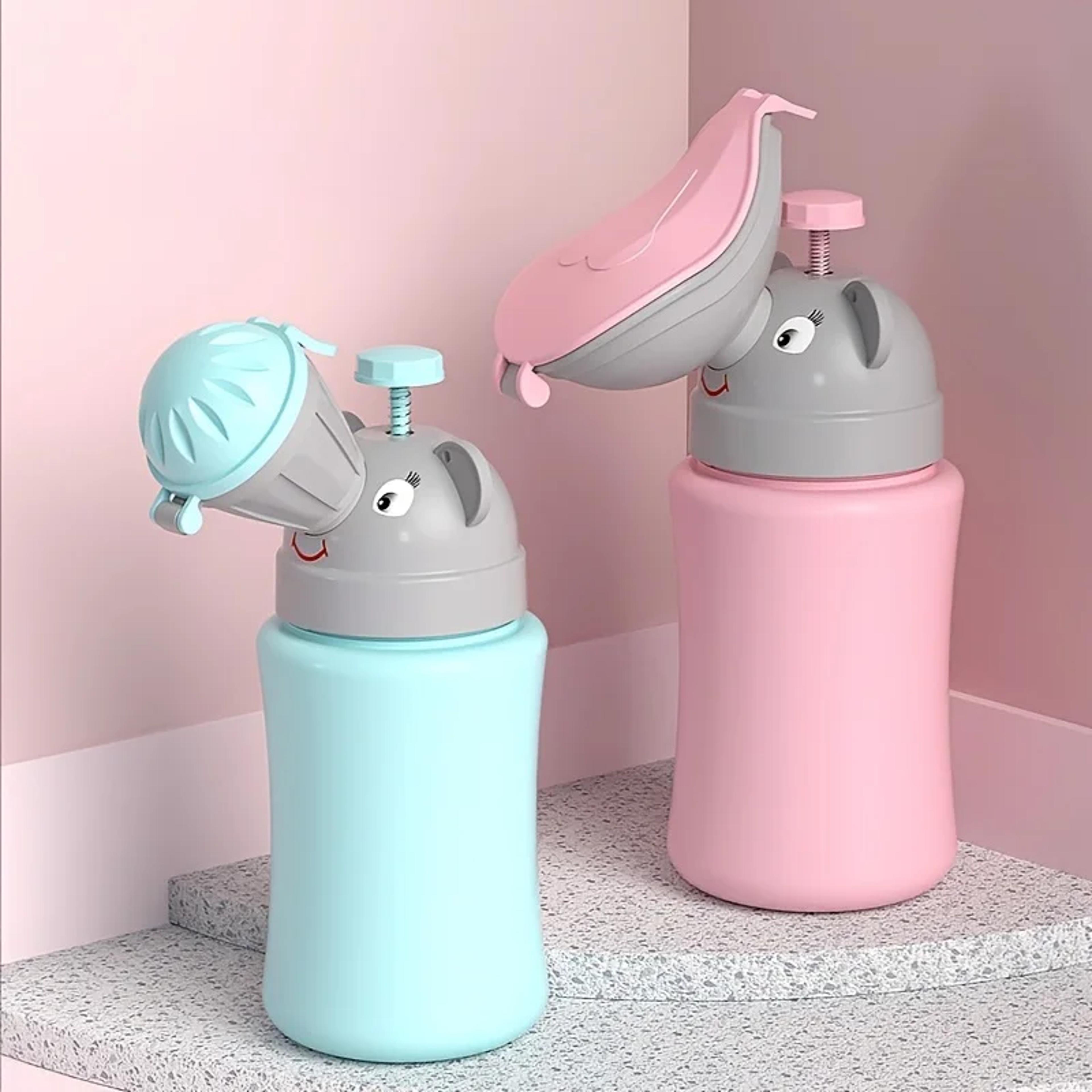 outdoor car travel baby hygienic toilet urinal, portable leak proof potty for boys girls, children's convenient training