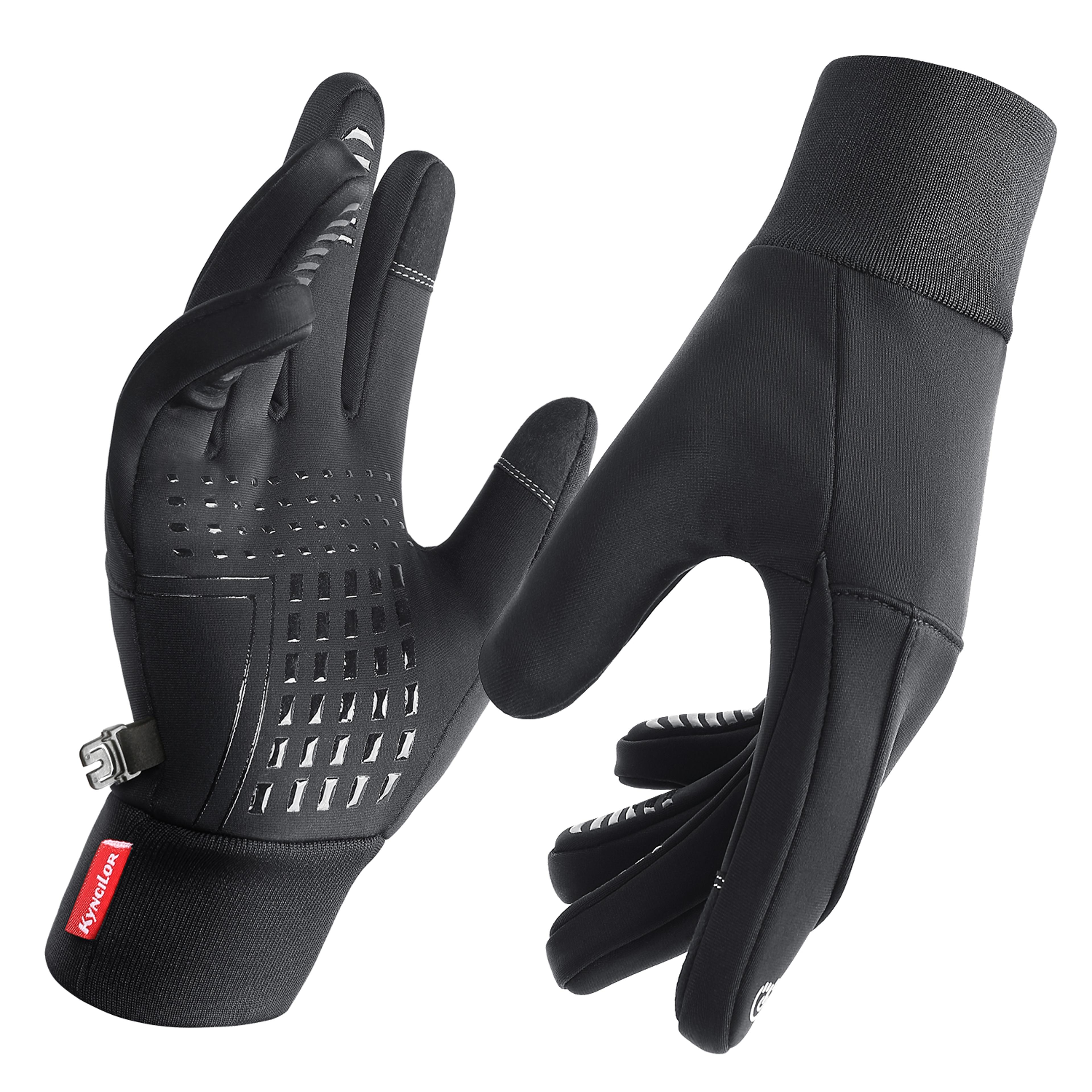 winter outdoor sports gloves, warm touch screen running glove, gym fitness full finger gloves for women men