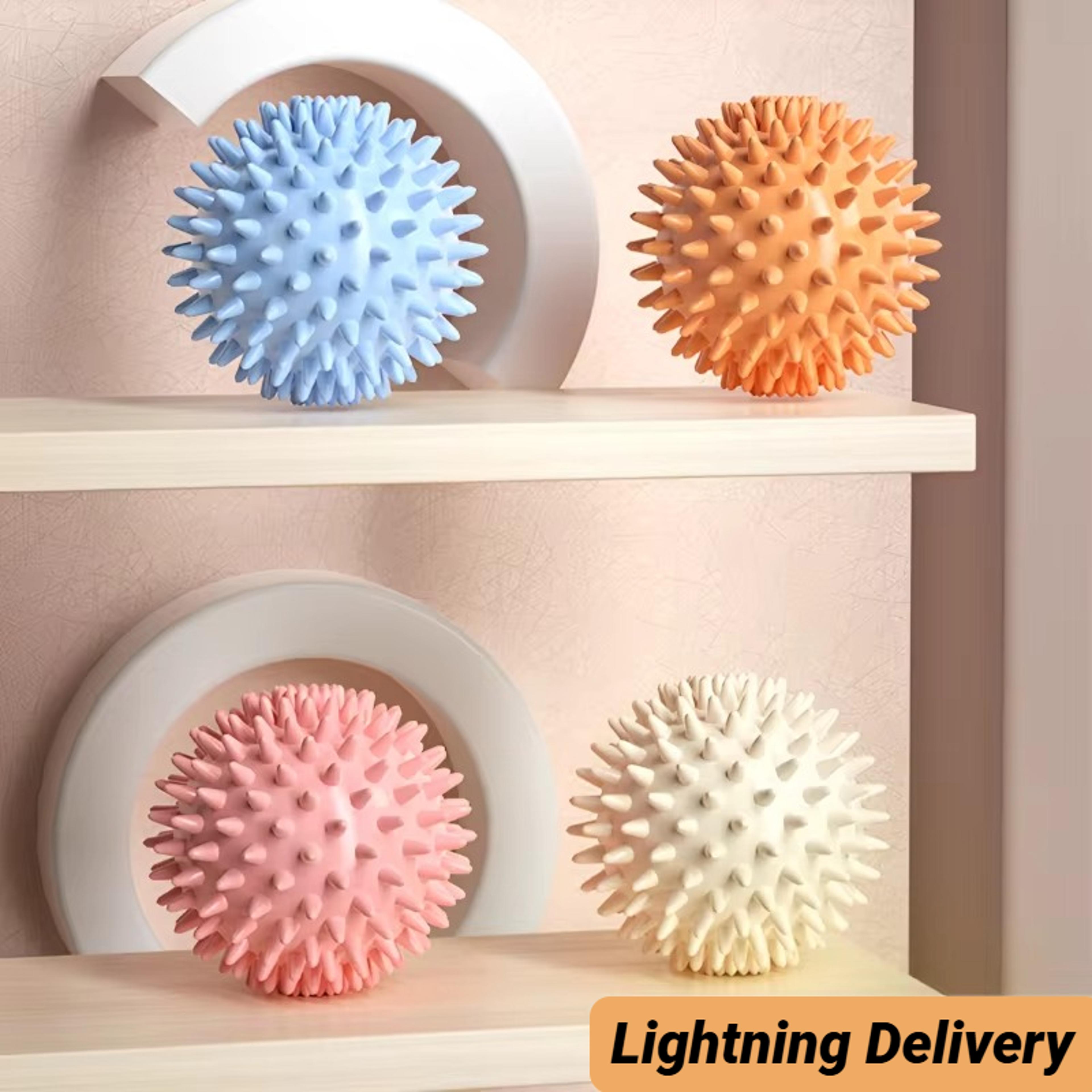 myofascial release massager, sport massage ball, spiky roller, deep tissue muscle recovery, trigger point, pain relief