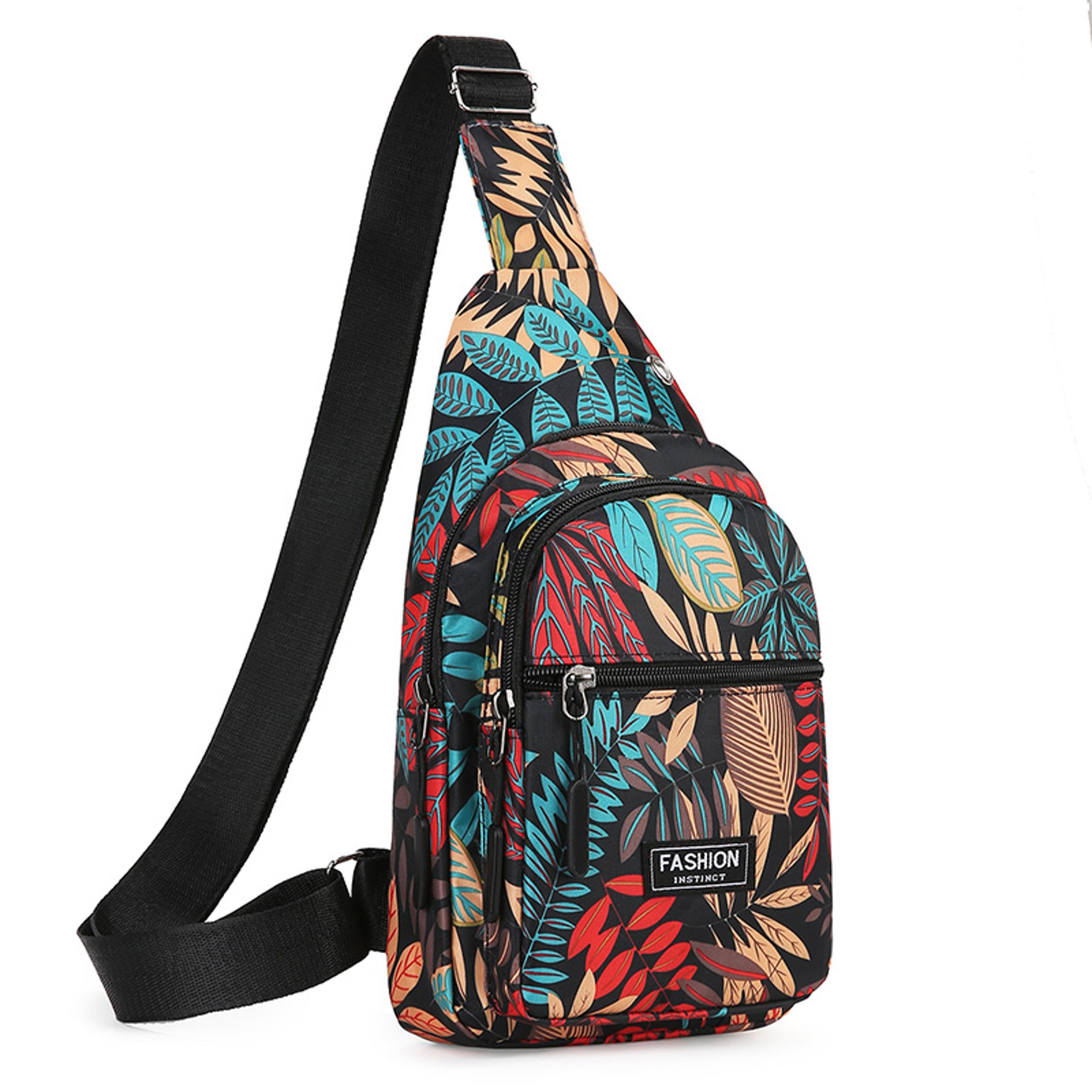 large capacity single shoulder breast bag, trendy versatile crossbody bag, outdoor leisure bag for women