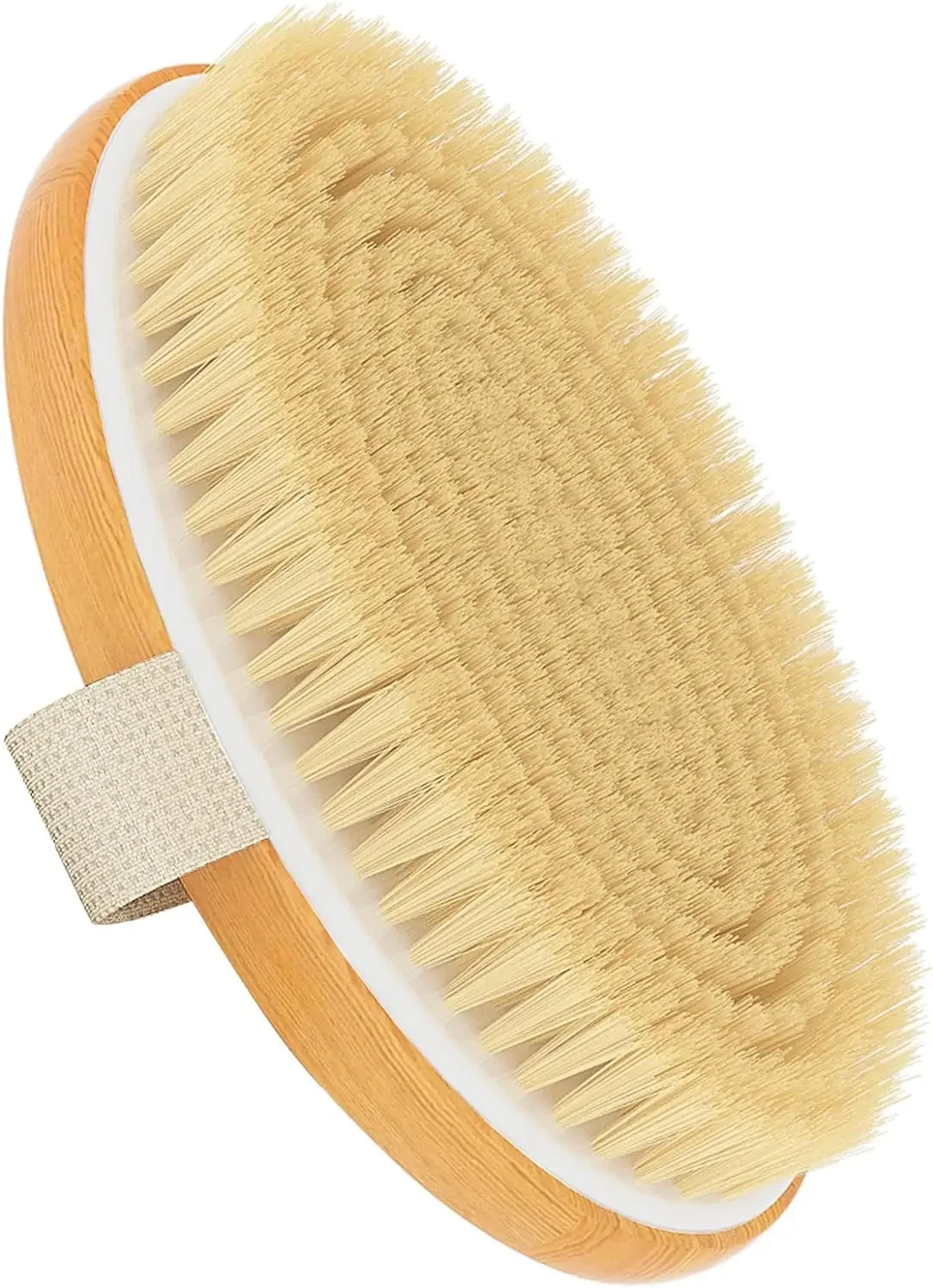 exfoliating body scrubbers, natural bristles for dry skin, dry body brushes, stop ingrown hairs, improve circulation