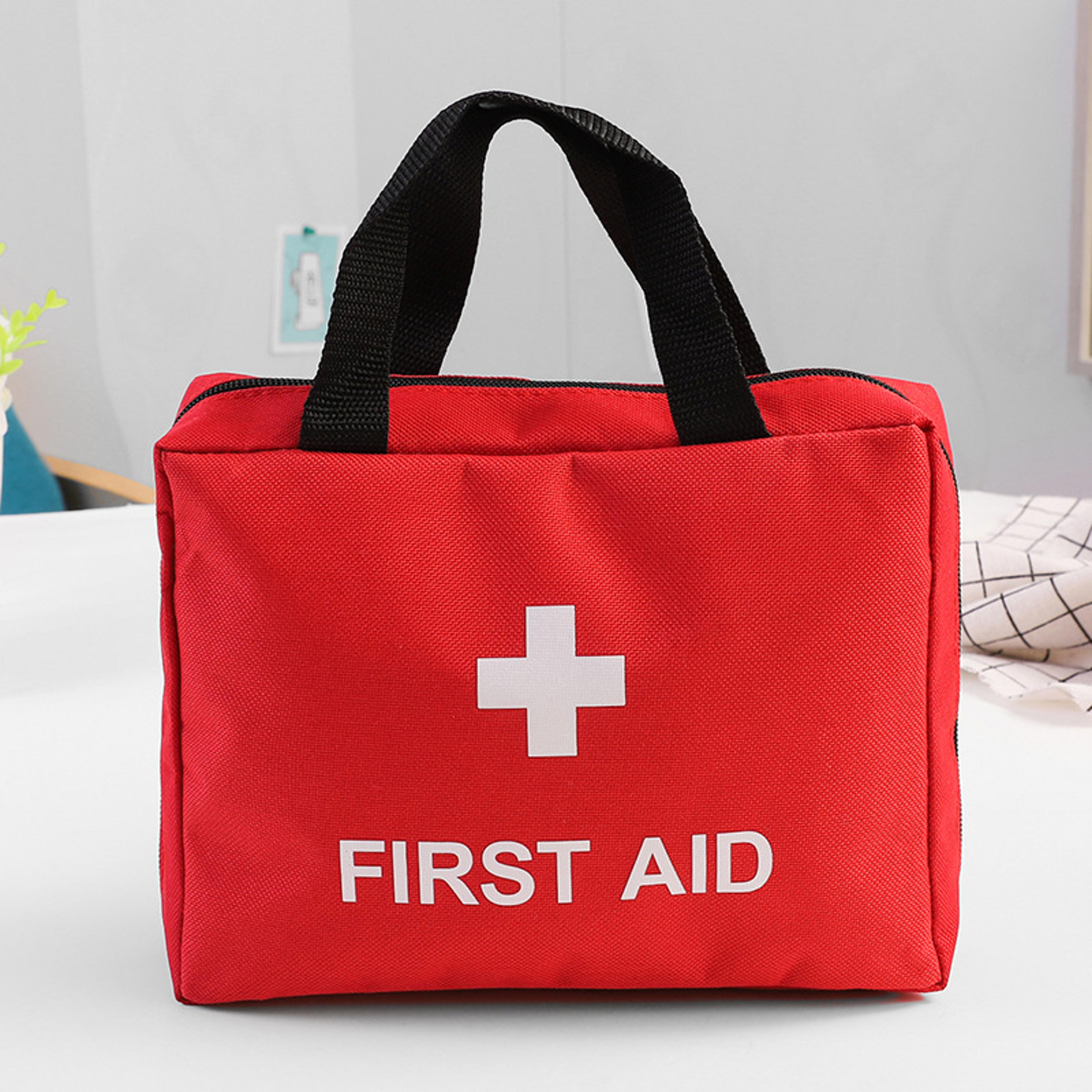 portable outdoor survival, empty large first aid kits, bags big capacity home/car, disaster earthquake emergency