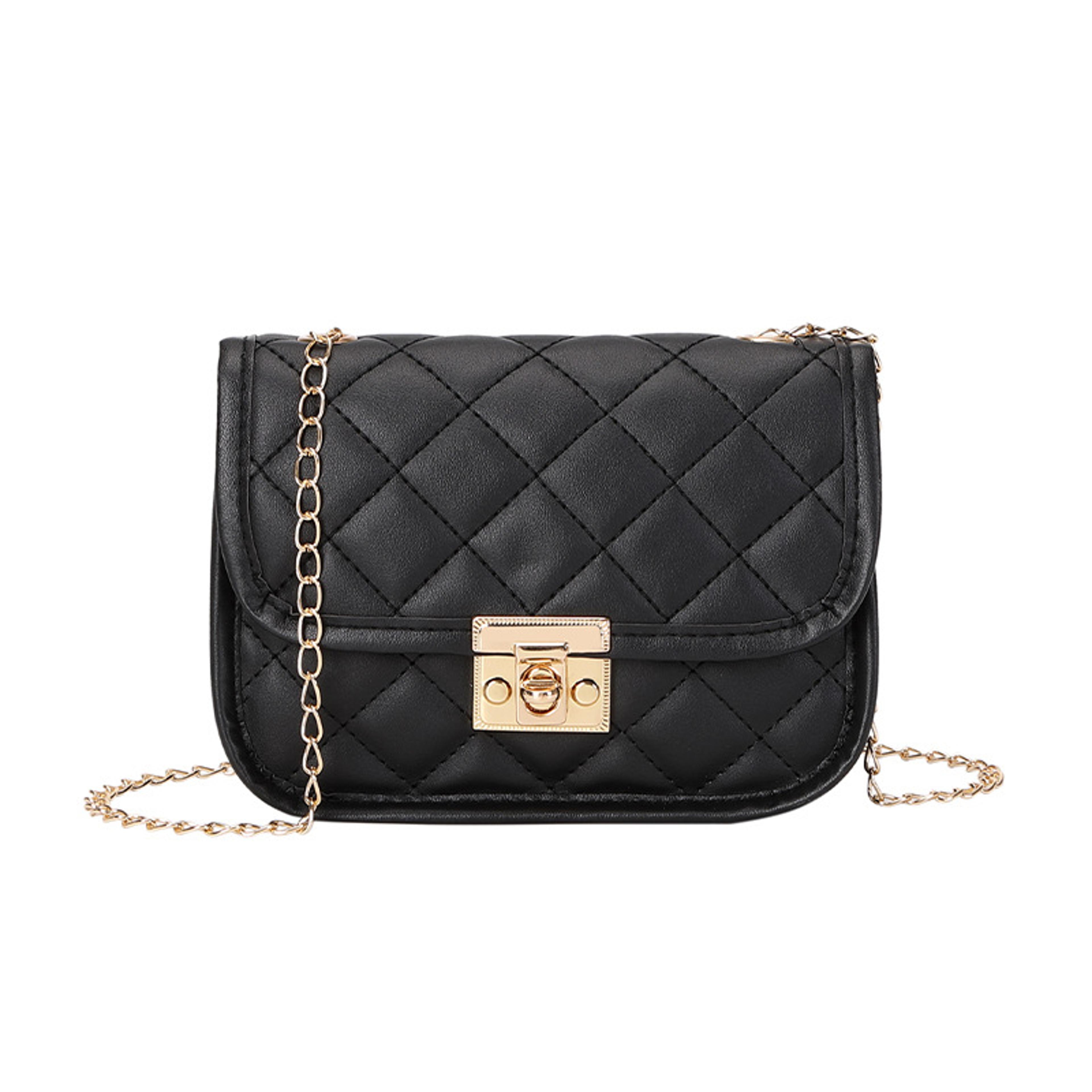 ladies bags trendy women's bag, new embroidered bag, cross border small square bag, fashion chain bag