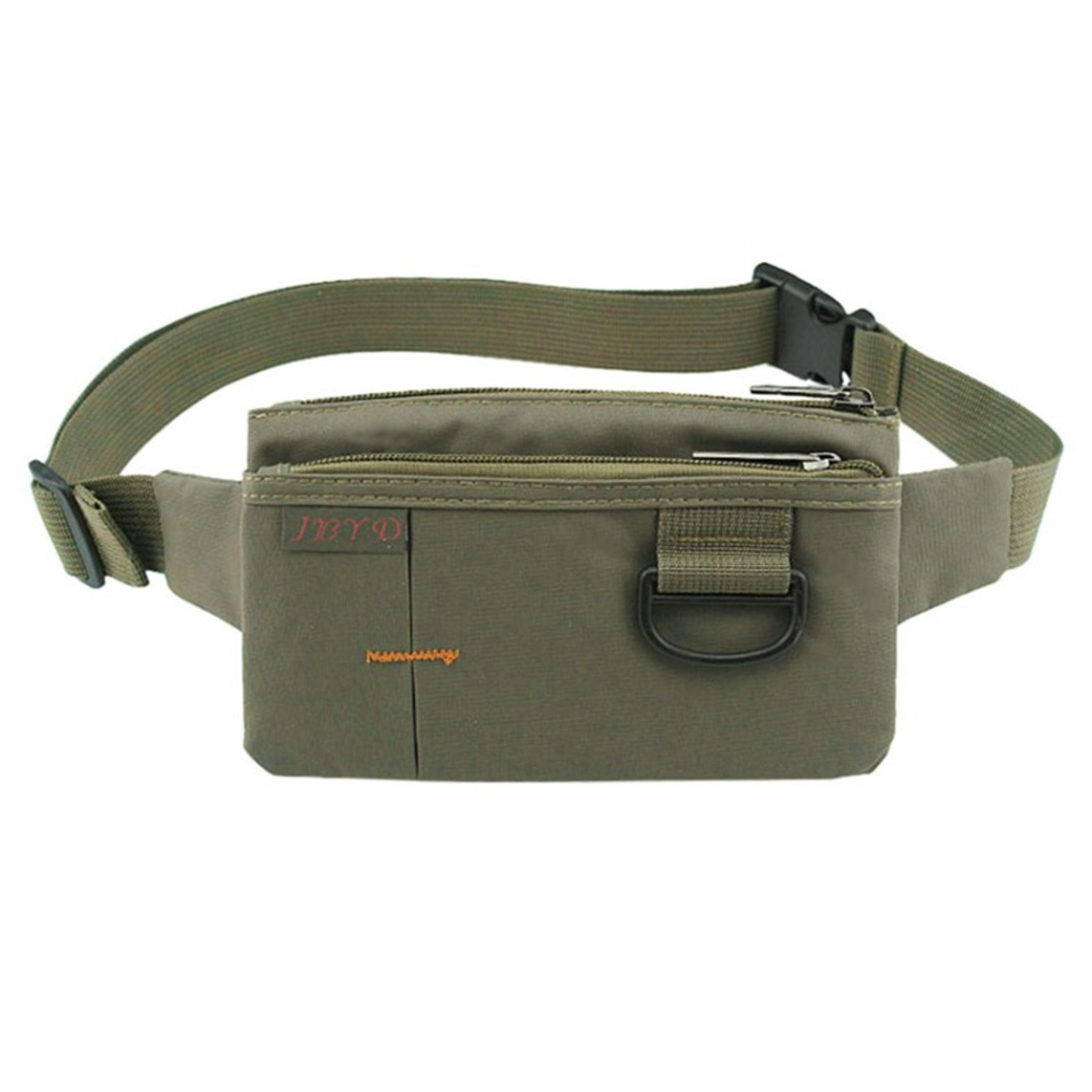 fashion nylon waist pack, men, women, waterproof black fanny pack, messenger shoulder bag, wear resistant