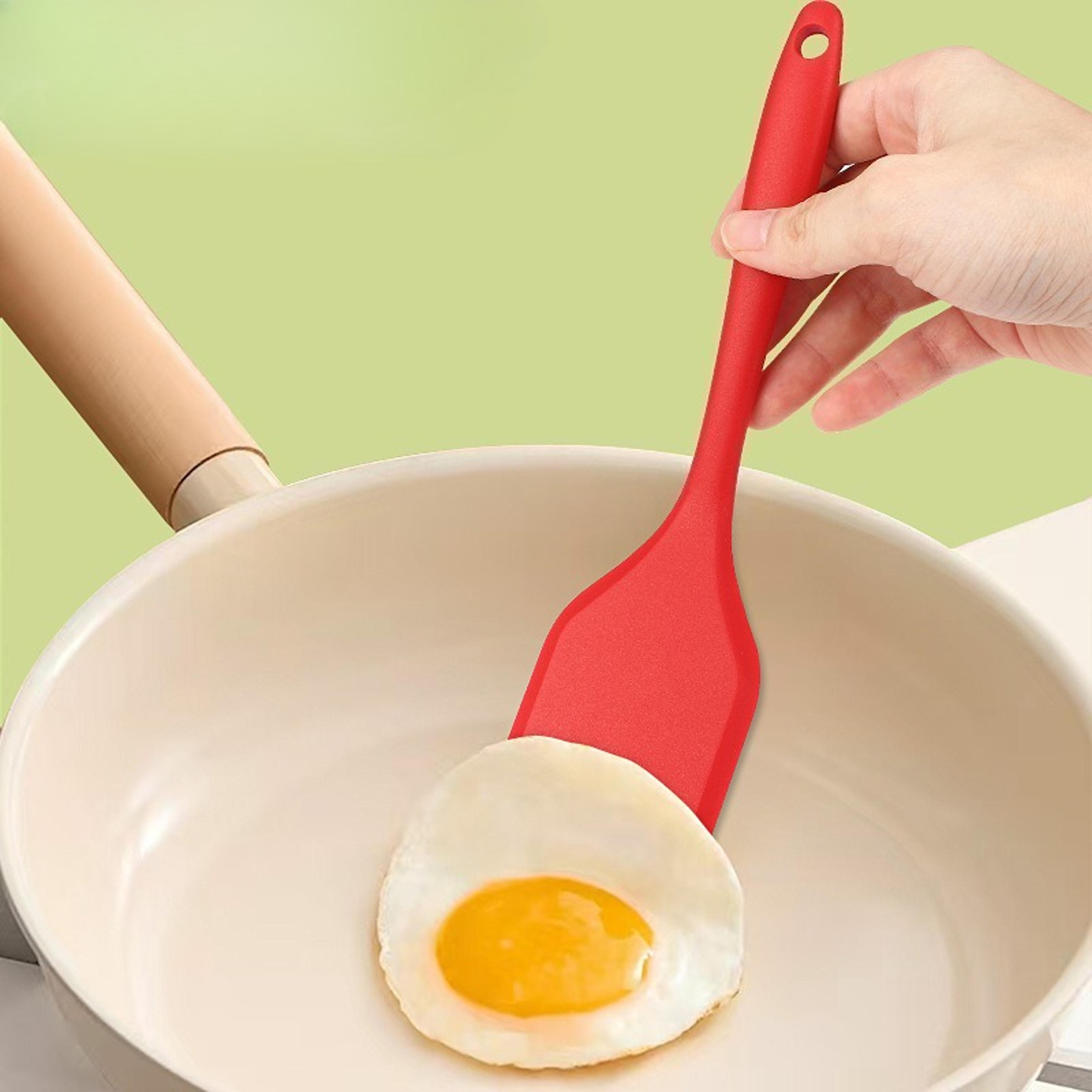 silicone cooking leakage spatula, dense shovel, fried fishomelette shovel non-stick spatula, kitchen cooking tools