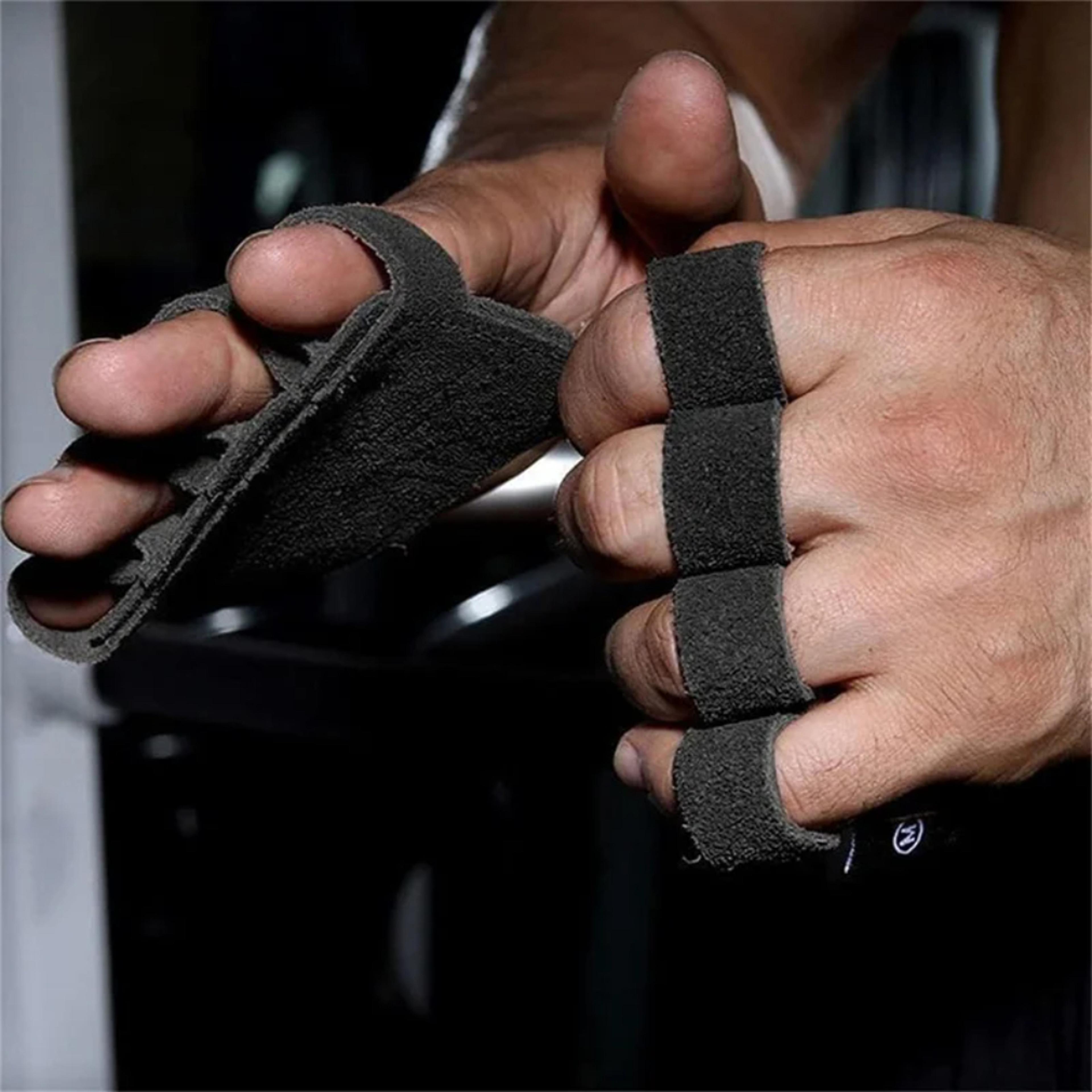 weight lifting pads, cowhide gym gloves, anti skid fitness grips, deadlift power belt support, crossfit workout gloves