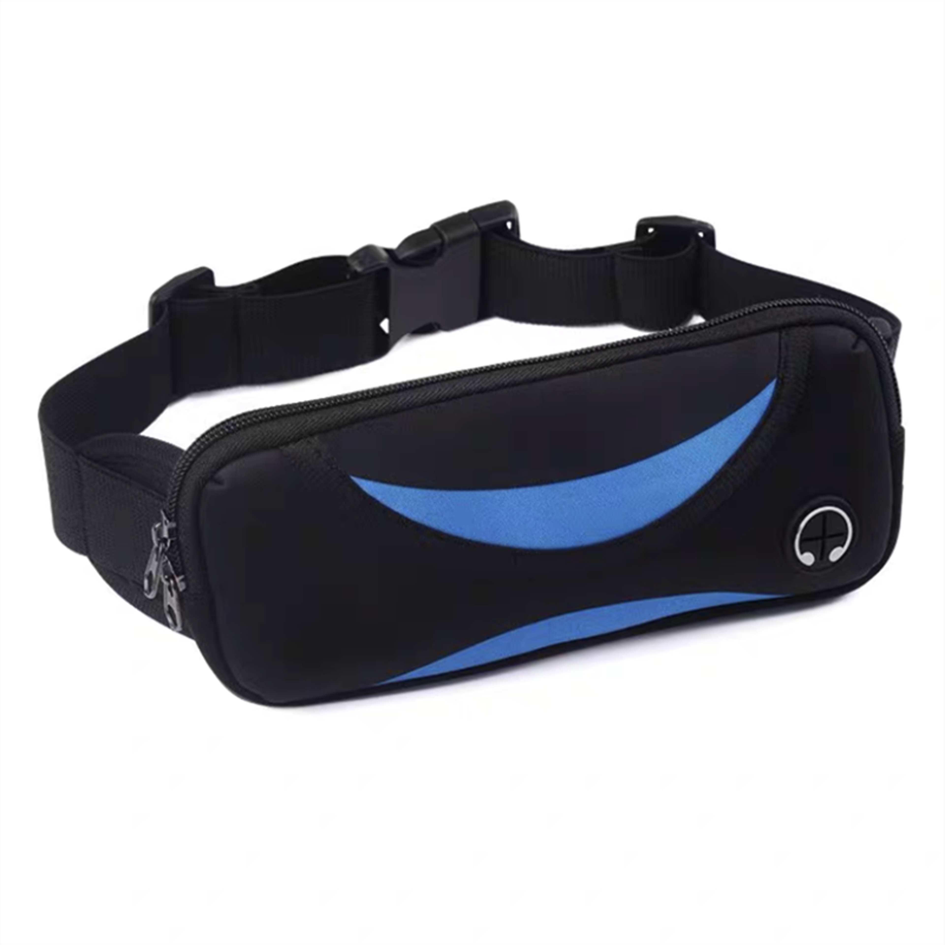 sport waist pack, unisex waterproof running waist bag, gym fitness bag, mobile phone holder bag, sport running belt bag