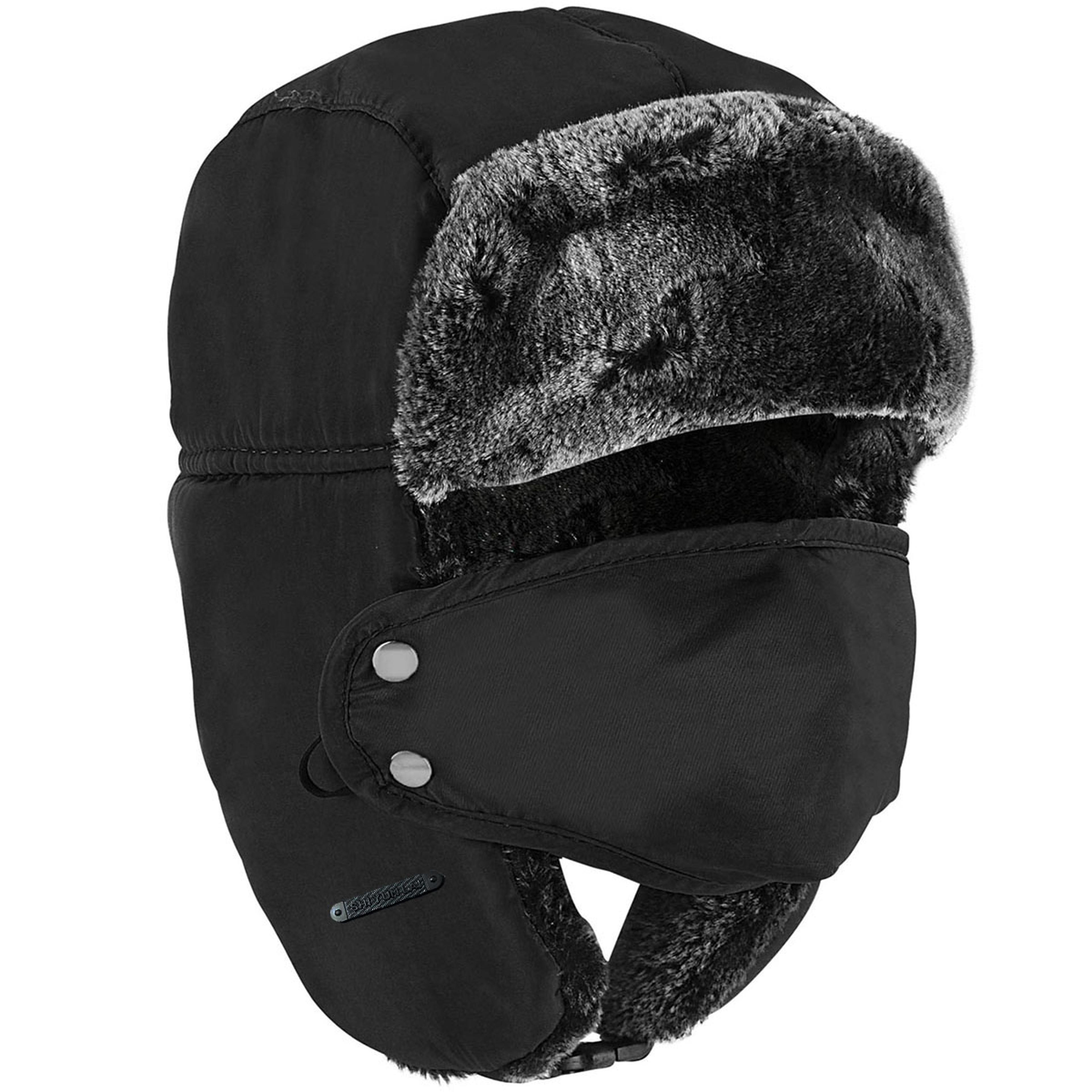 men's winter trapper pilot ushanka hat with windproof mask for hunting and skiing hat for men women