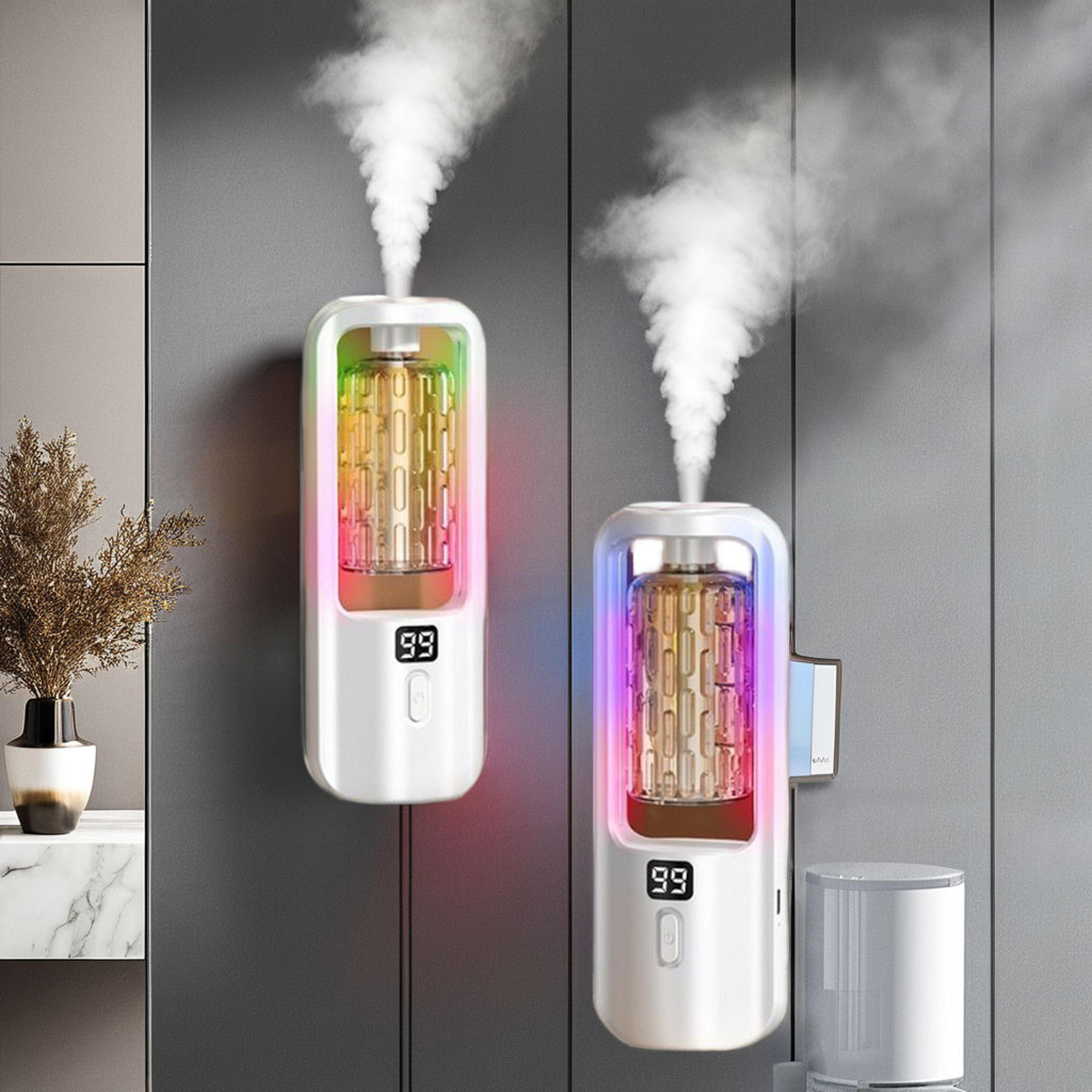 wall mounted aroma diffuser with time setting essential oils fragrance diffusing for air purifying