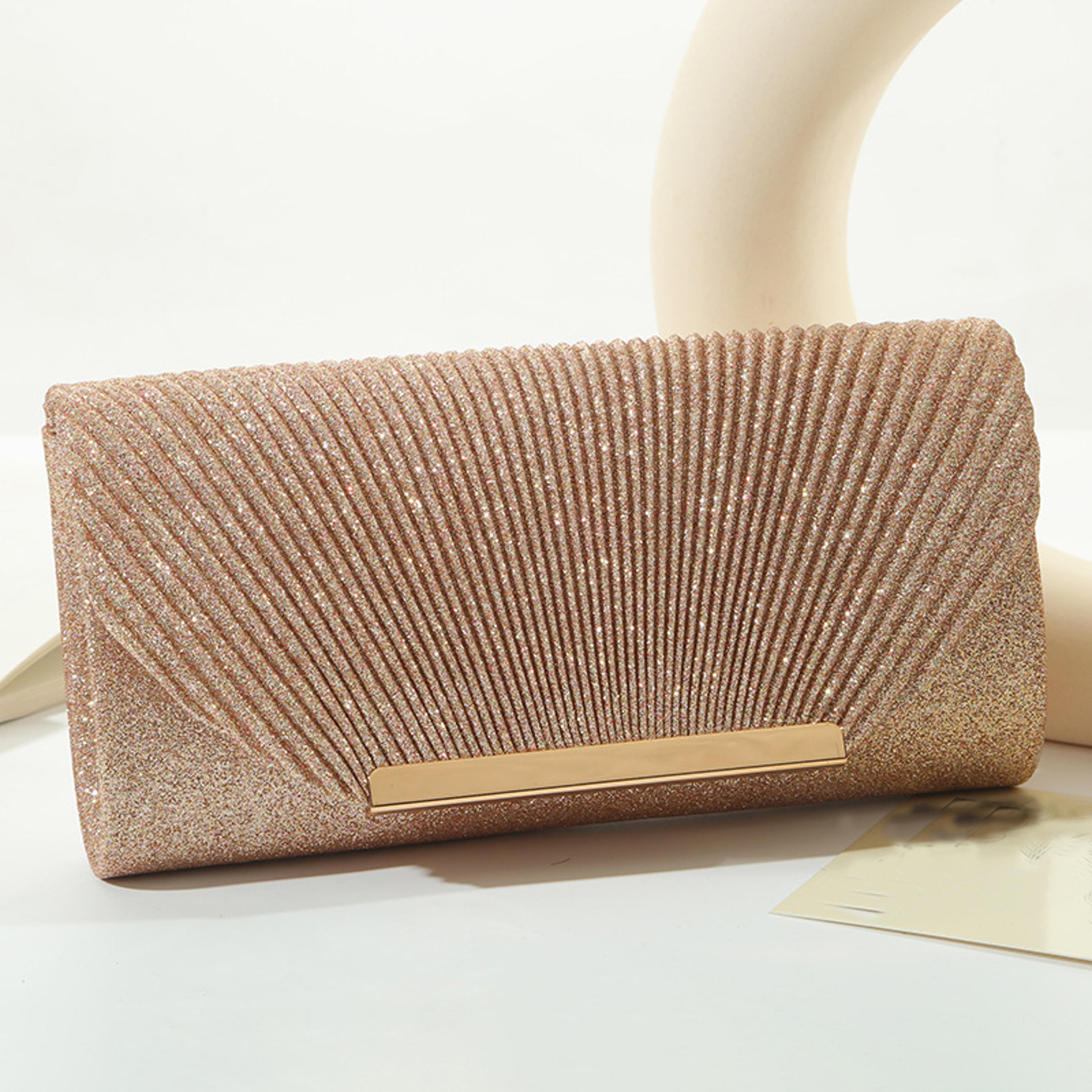 fashion elegant clutch bag new 2023 hot selling chain dinner bag bride bridesmaid lady handbag factory outlet