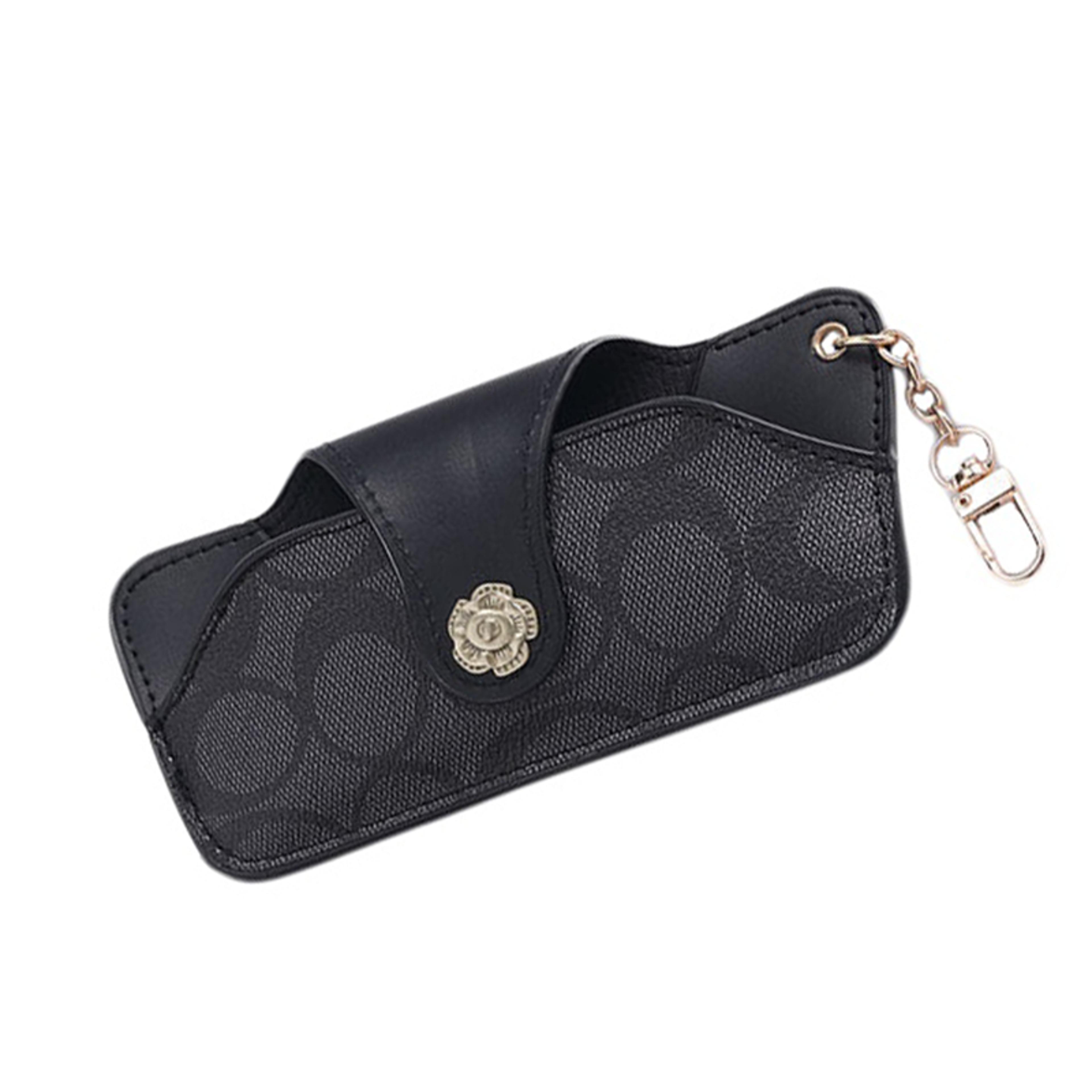 portable trendy eyeglasses case, fashion retro sunglasses bag, drop-proof storage for myopia glasses