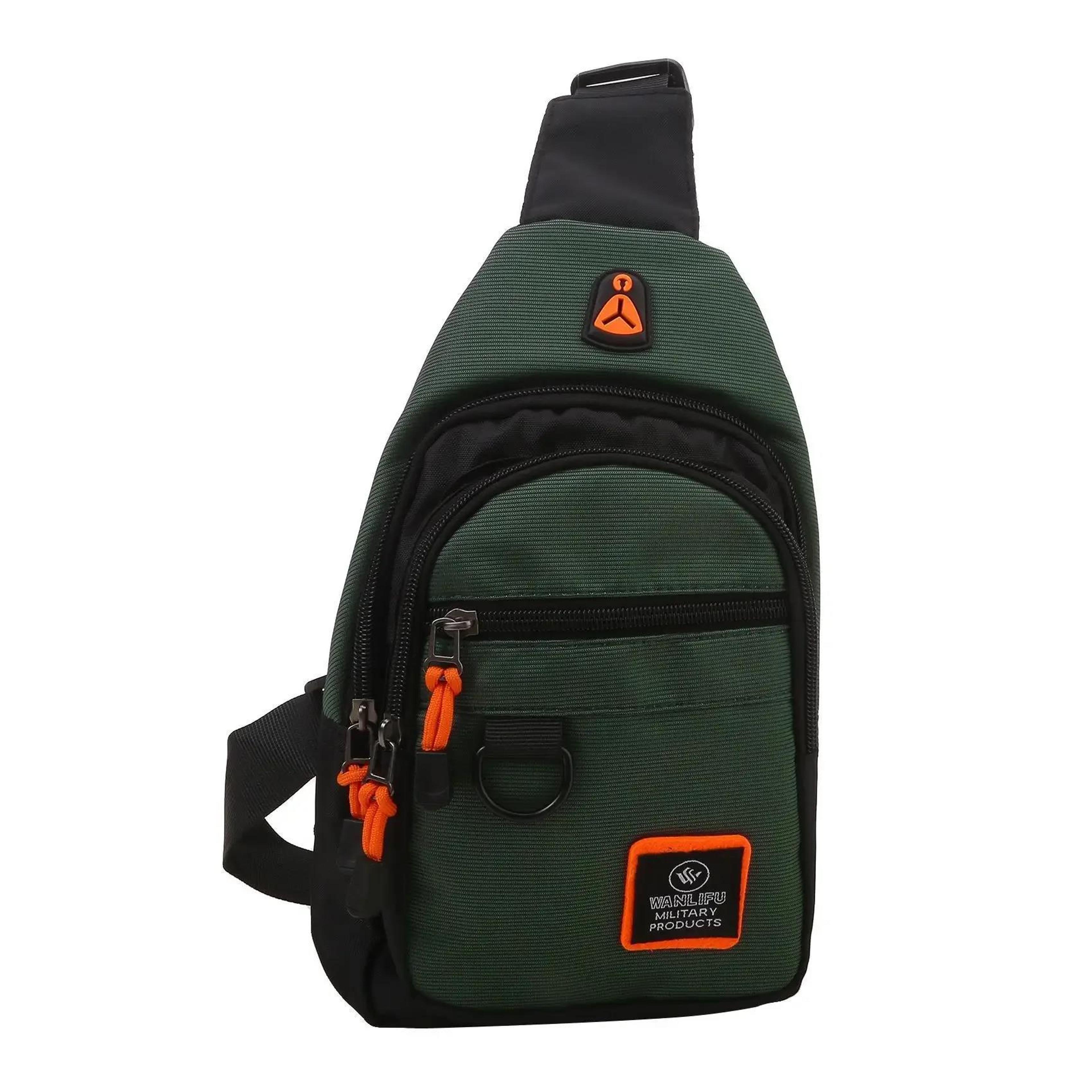 business chest crossbody portable new men shoulder bag multi-layer single