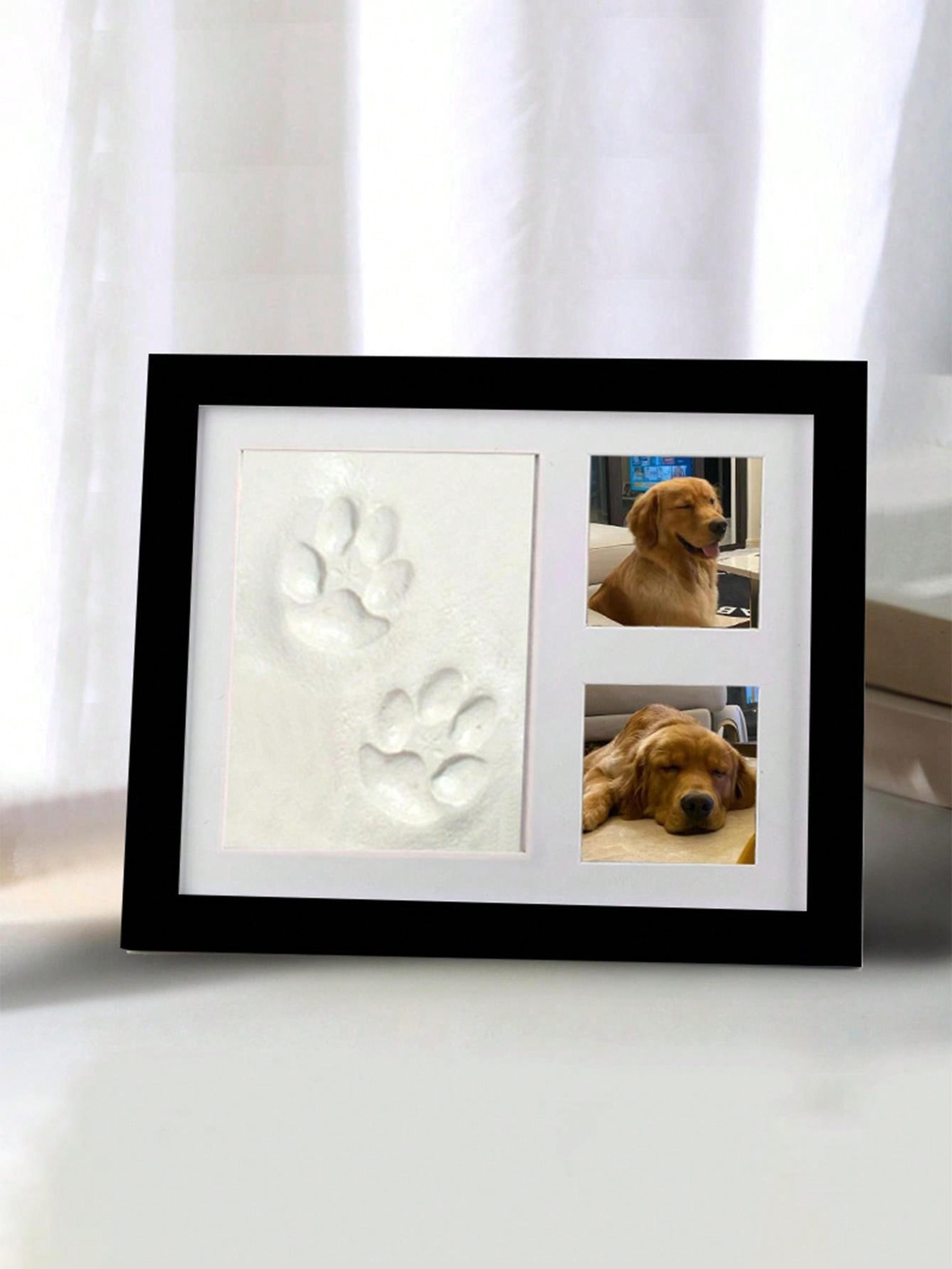 baby hand and foot print photo frame dog paw print commemorative